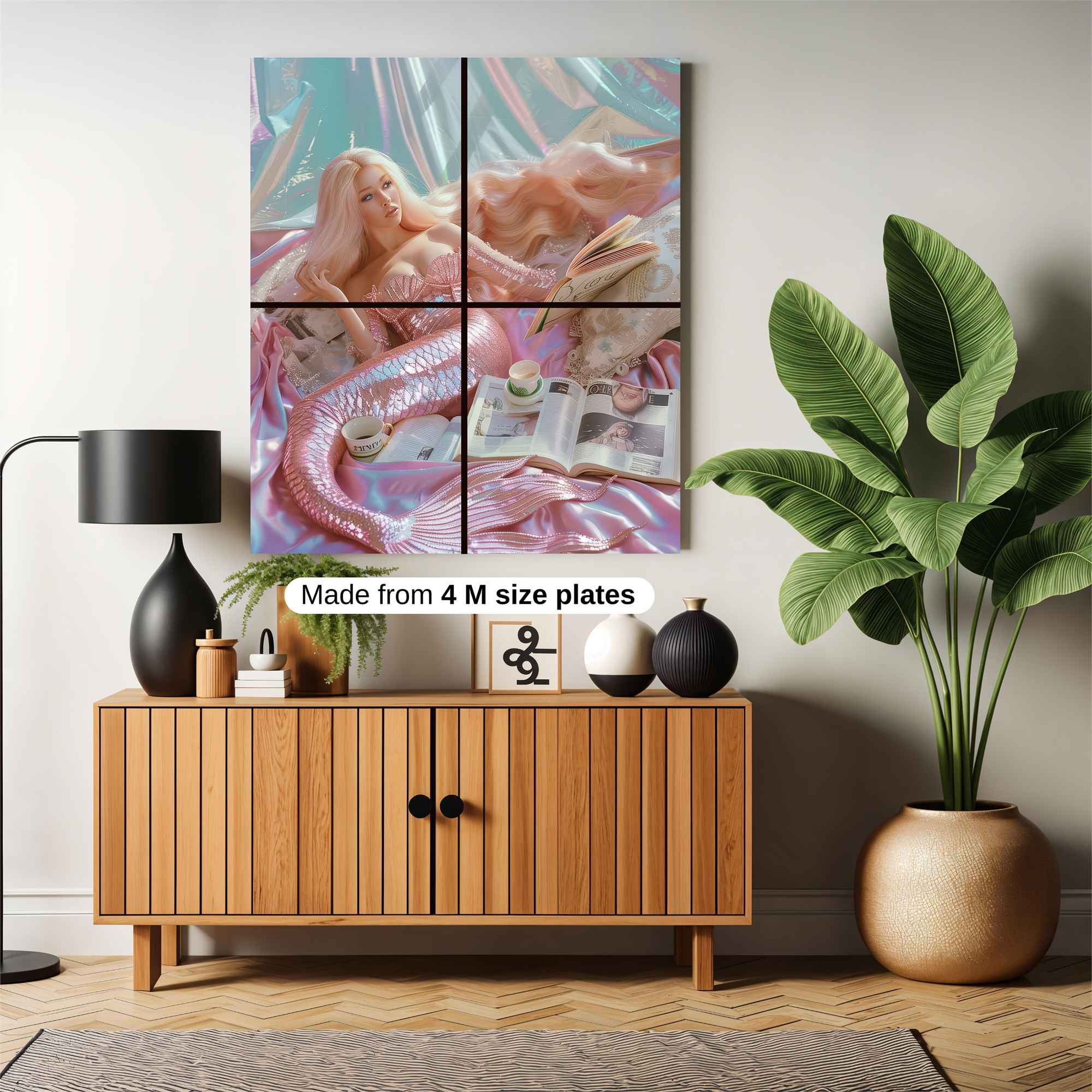 Mermaid Dream Safe Wall Magnetic / M
