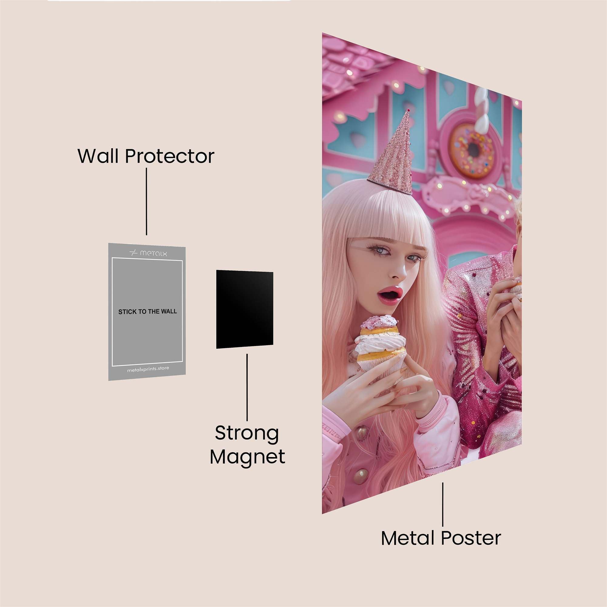 Candy Delight Safe Wall Magnetic / M