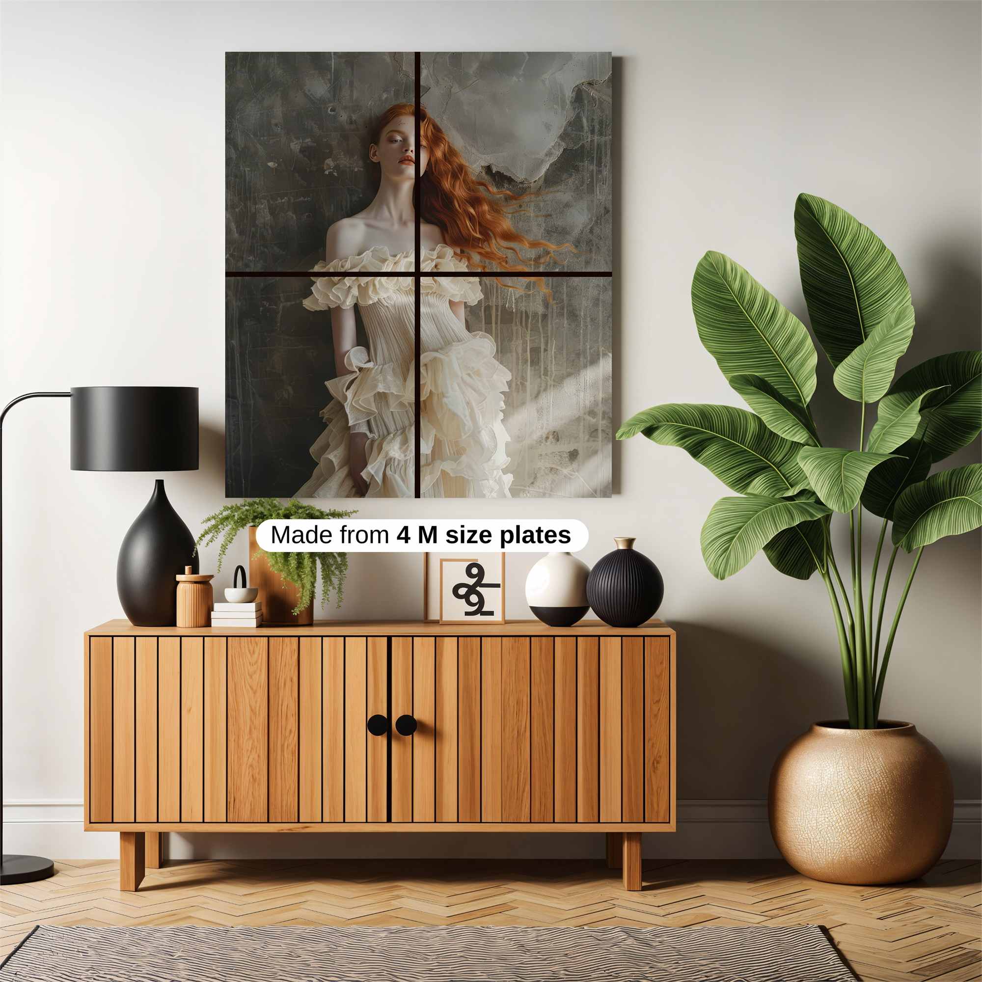 Fiery Elegance Safe Wall Magnetic / M