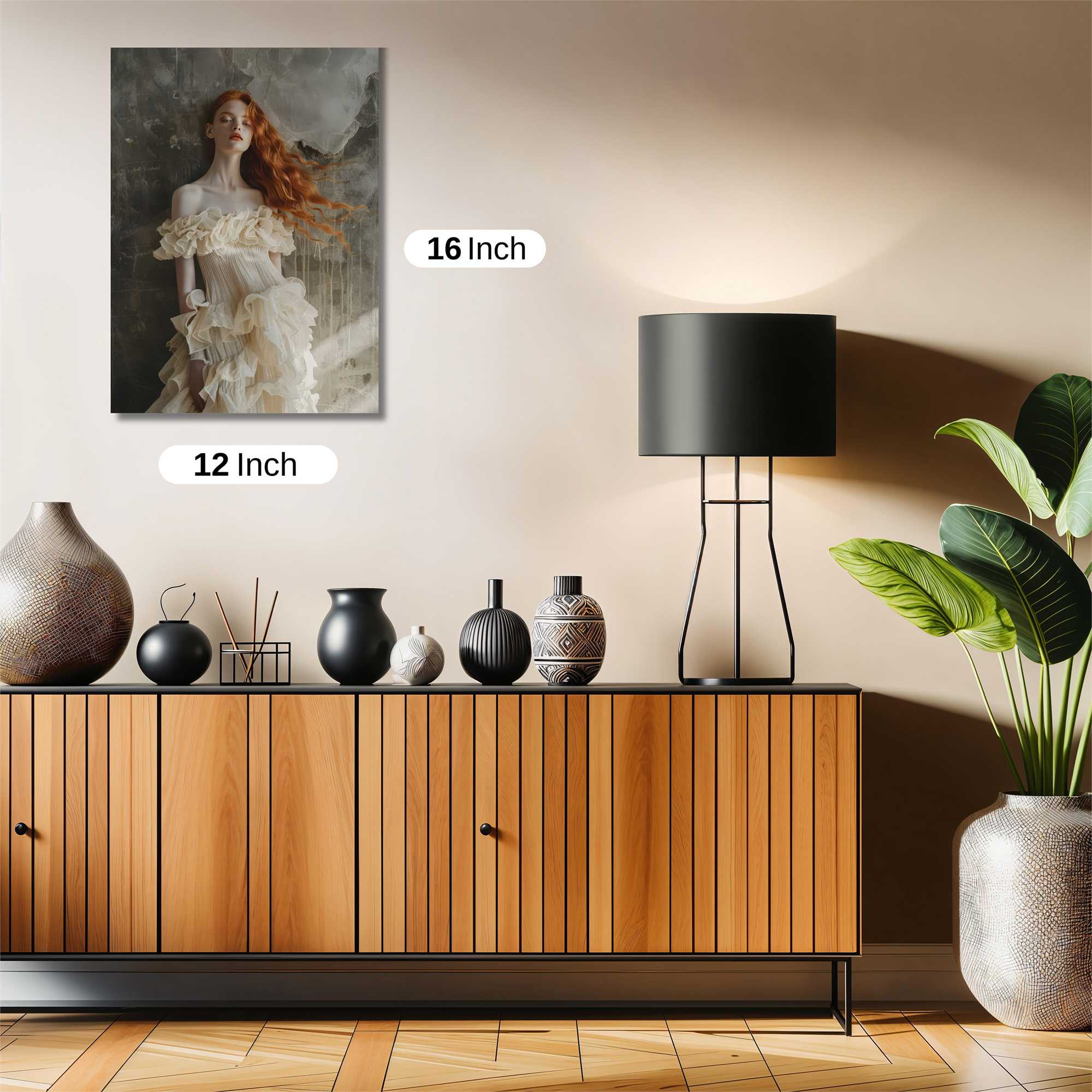 Fiery Elegance Safe Wall Magnetic / M