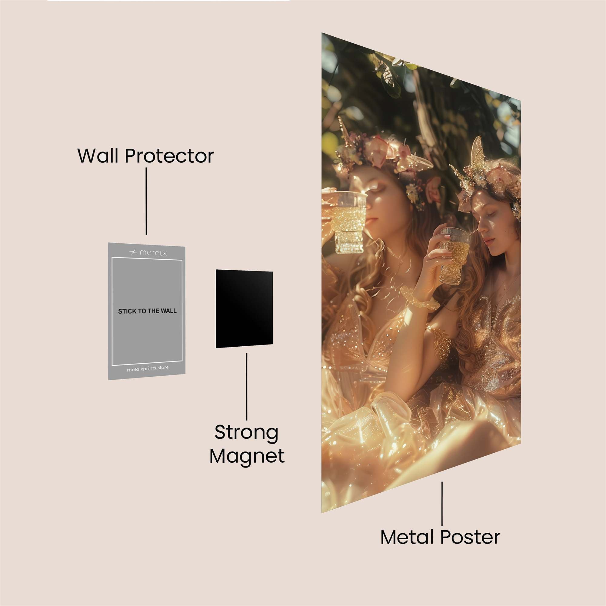 Fairy Serenity Safe Wall Magnetic / M