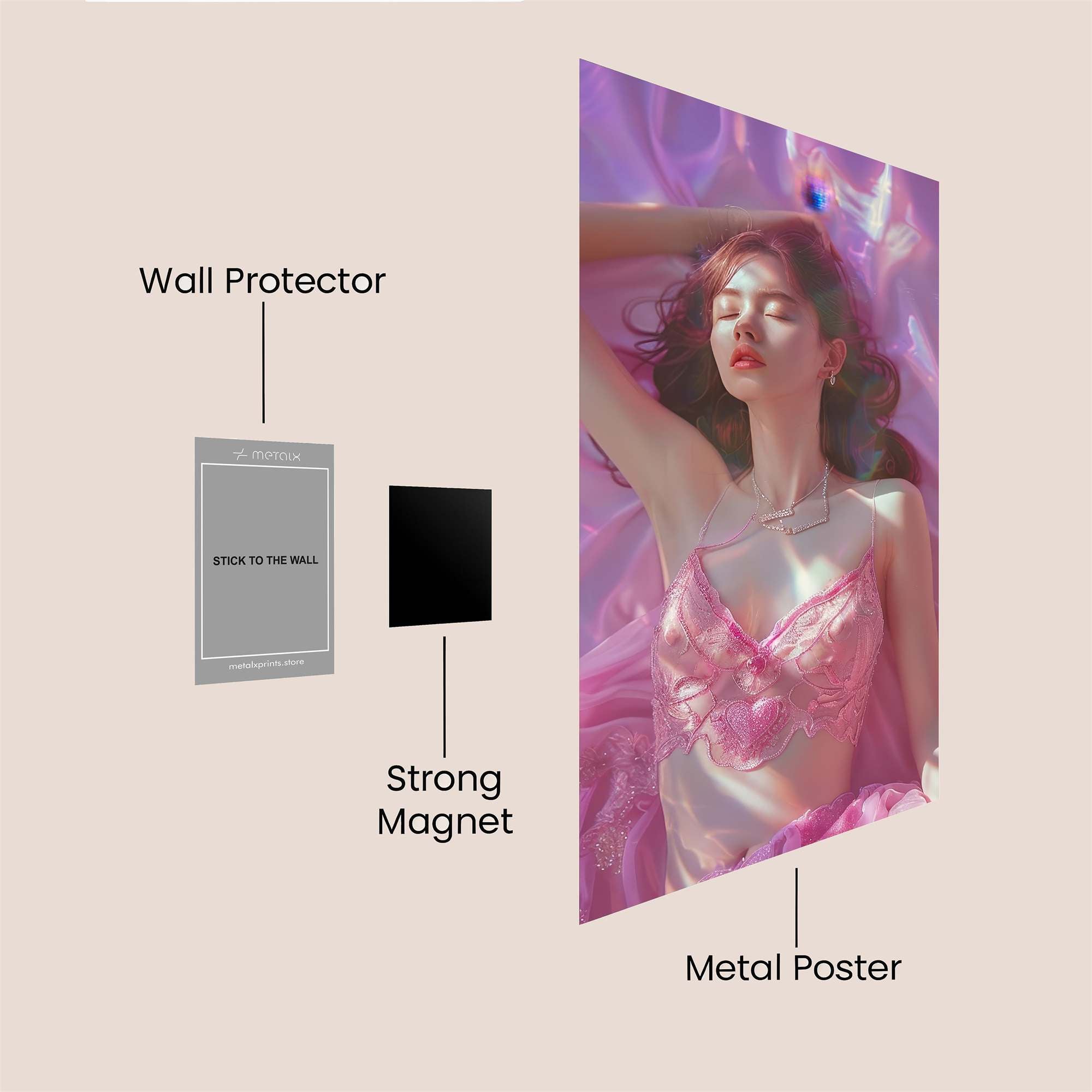 Dreamy Serenity Safe Wall Magnetic / M