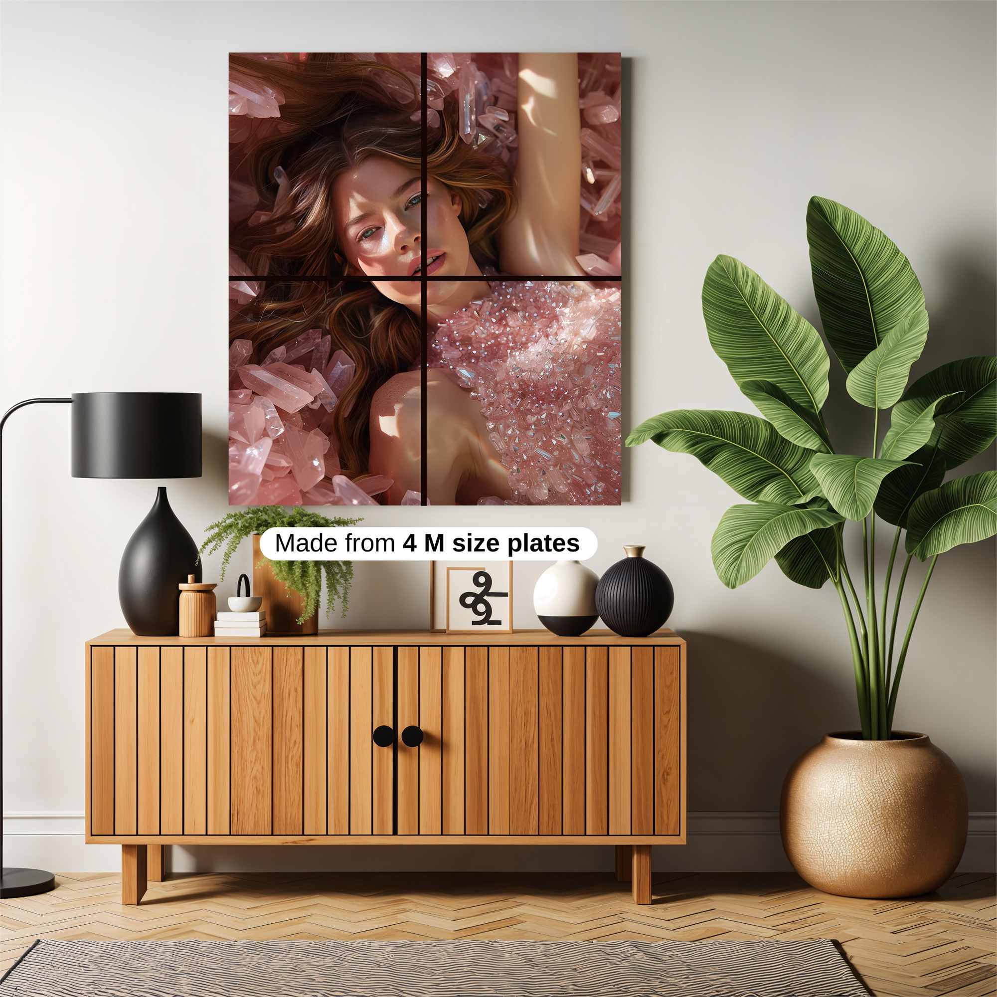 Crystal Serenity Safe Wall Magnetic / M