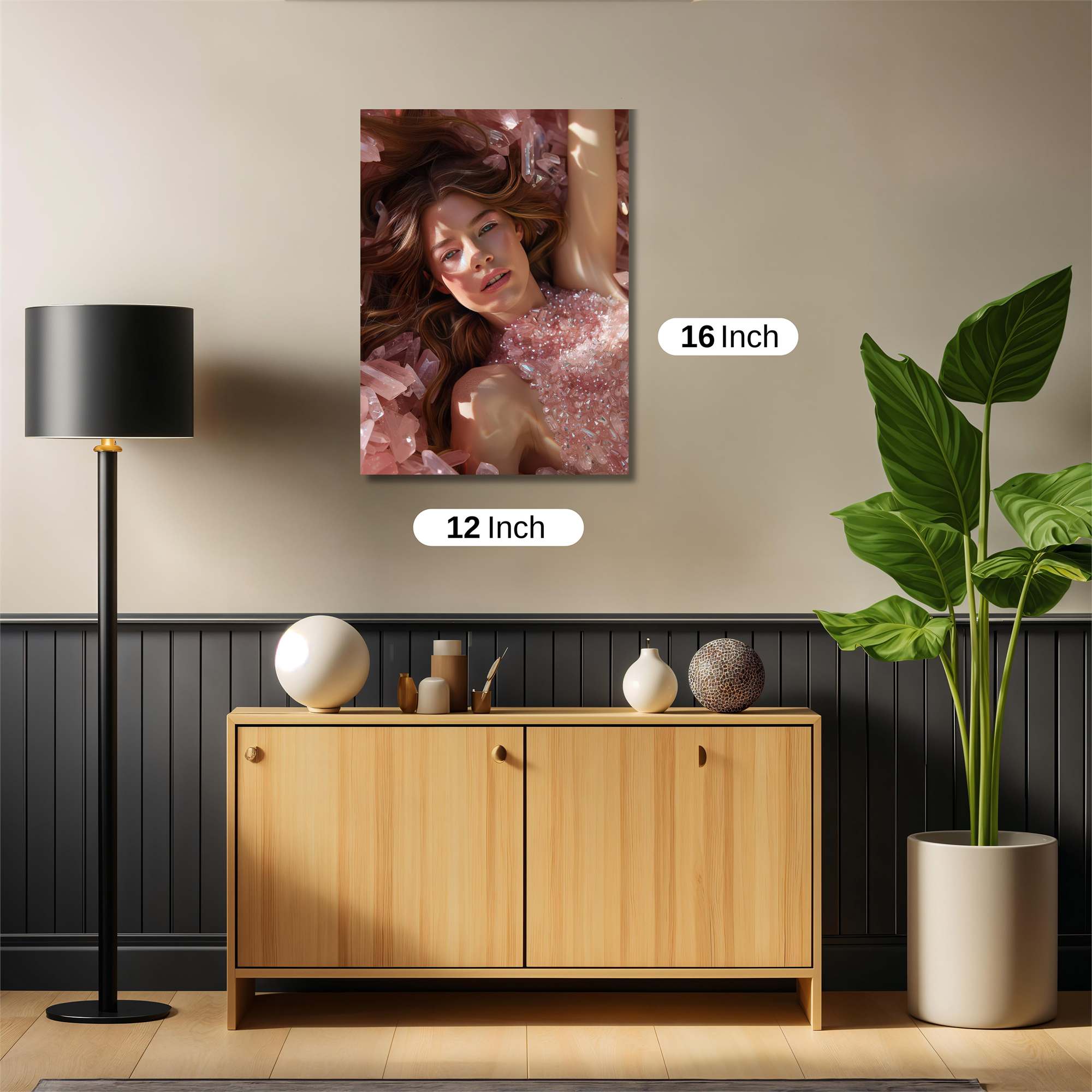 Crystal Serenity Safe Wall Magnetic / M