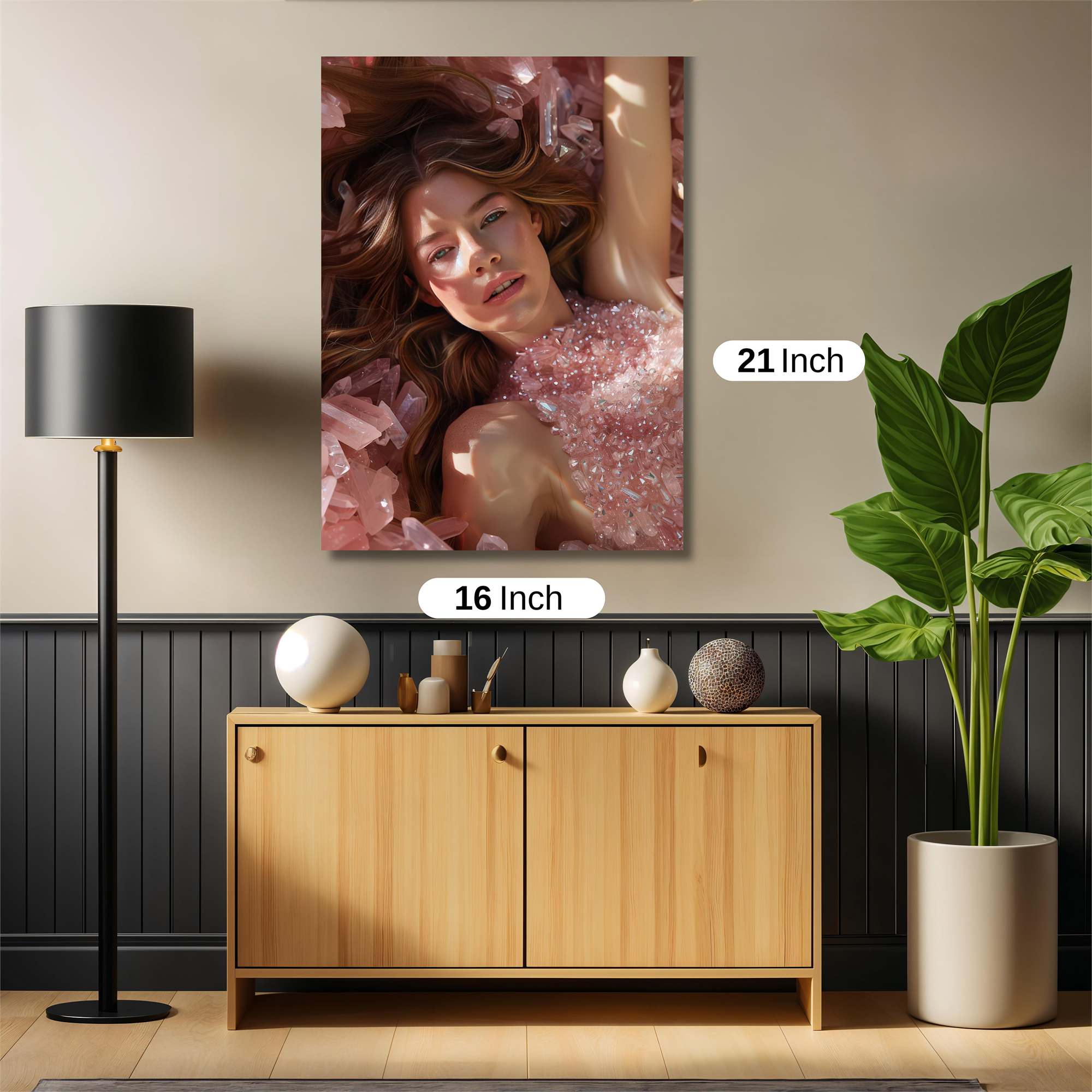 Crystal Serenity Safe Wall Magnetic / M