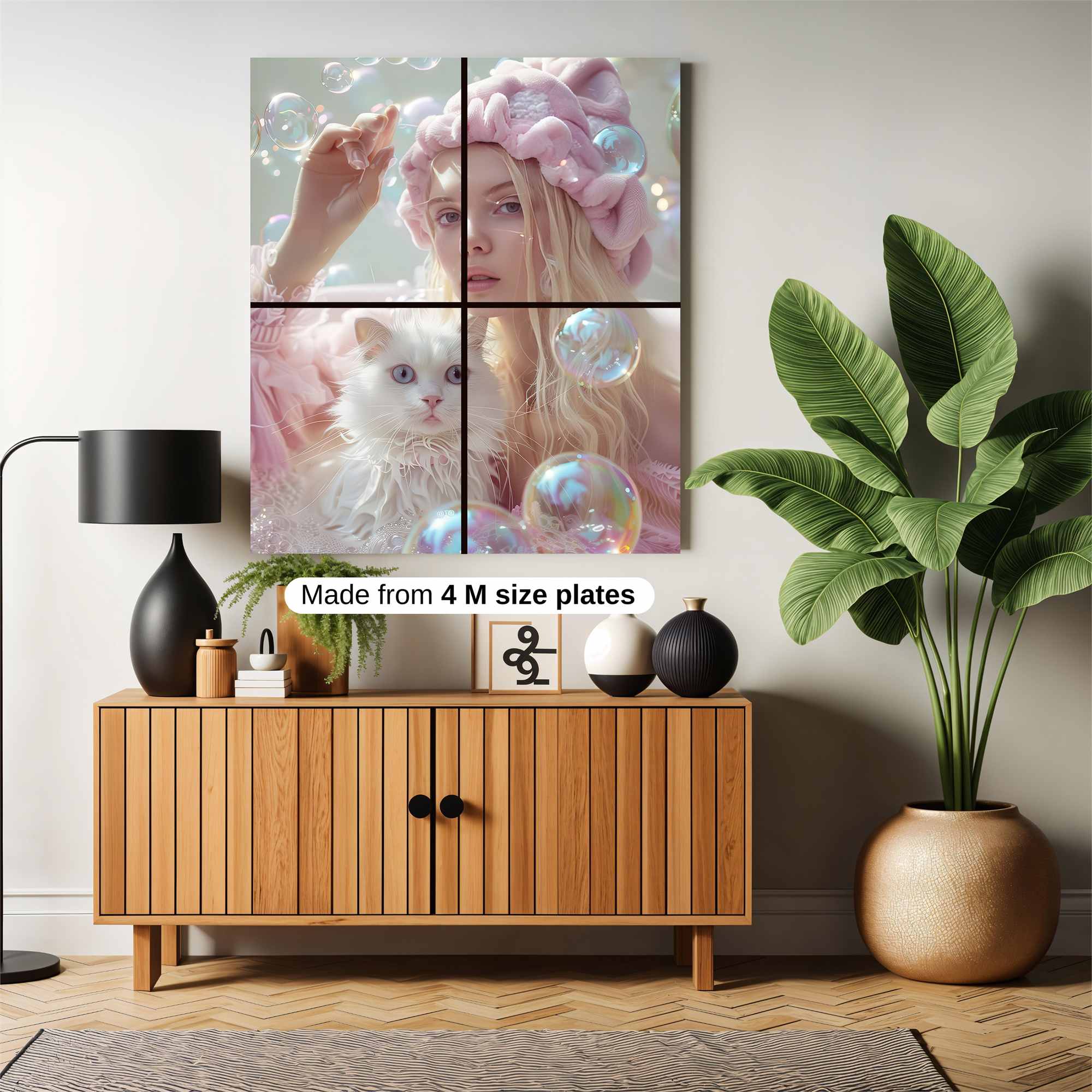 Bubble Bliss Safe Wall Magnetic / M
