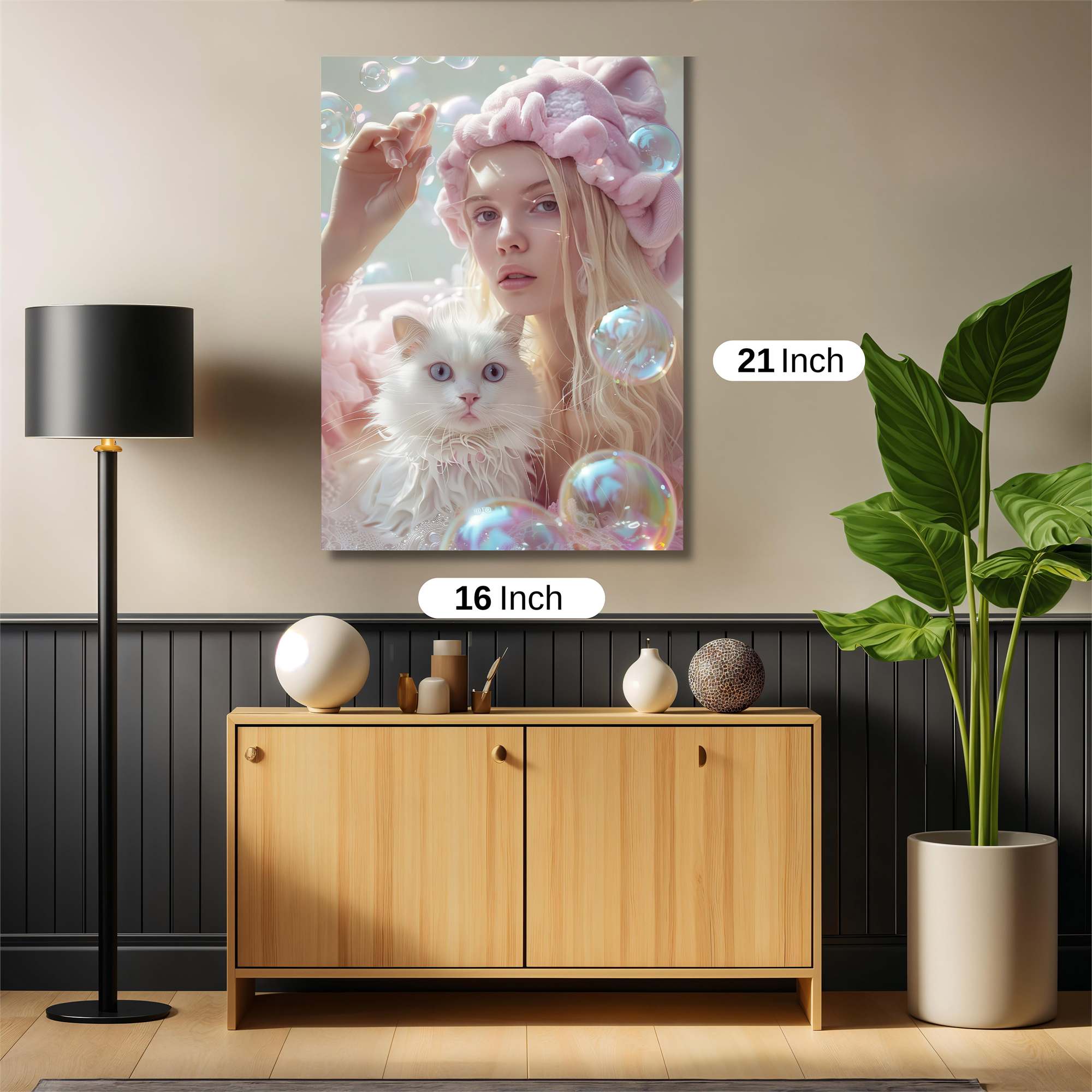 Bubble Bliss Safe Wall Magnetic / M