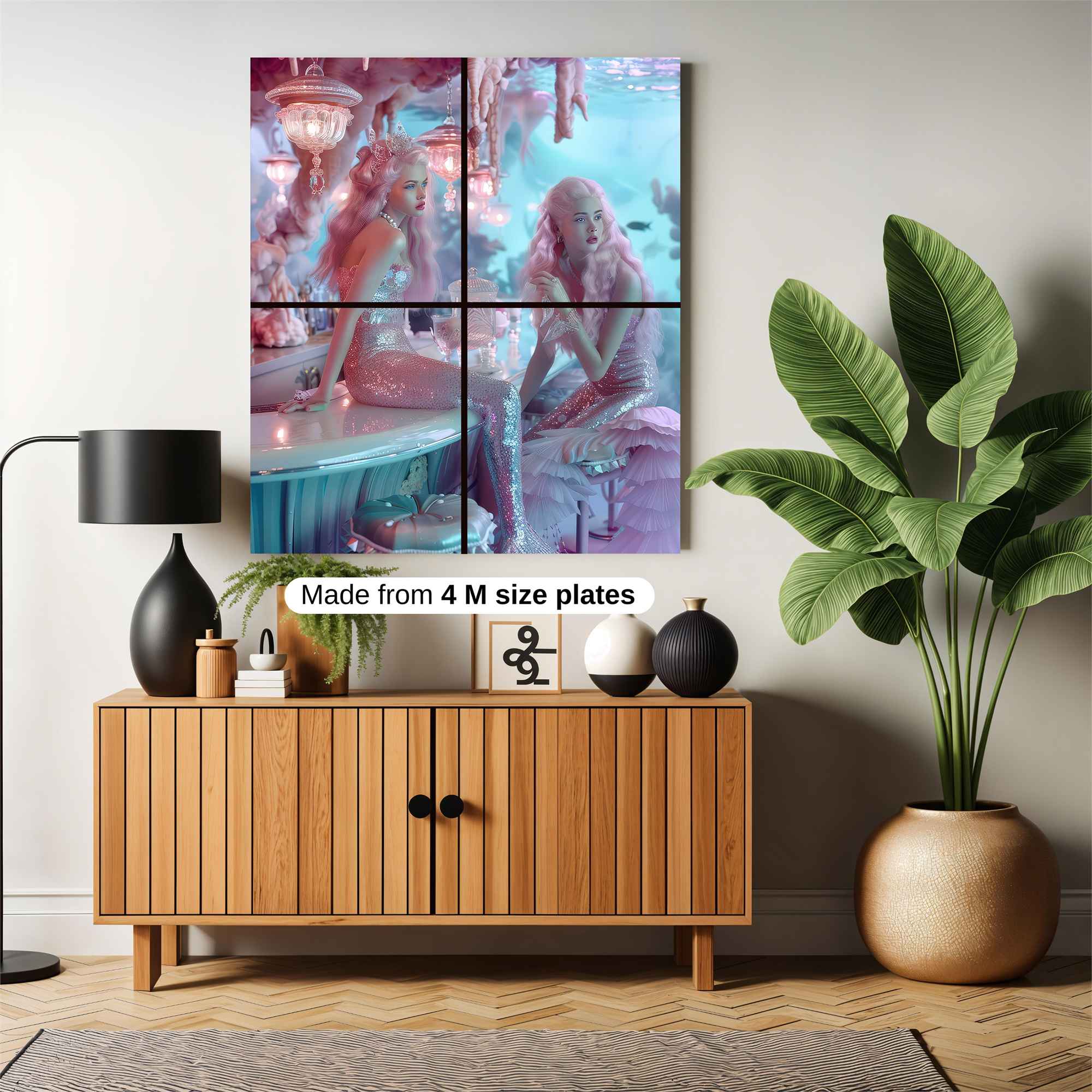 Mermaid Bliss Safe Wall Magnetic / M