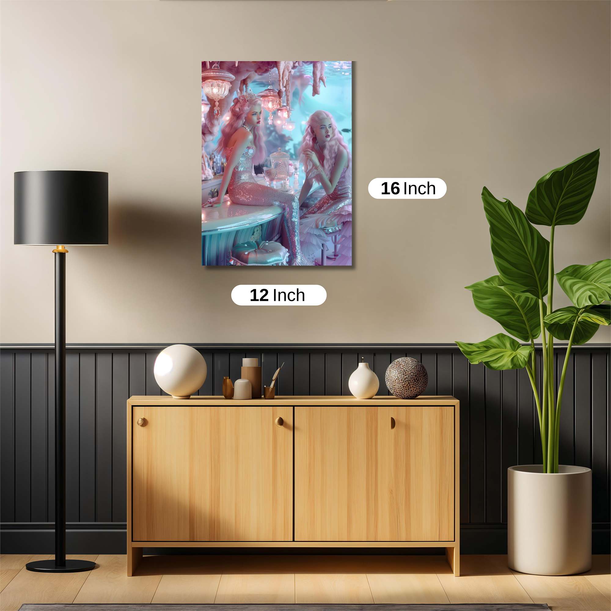 Mermaid Bliss Safe Wall Magnetic / M