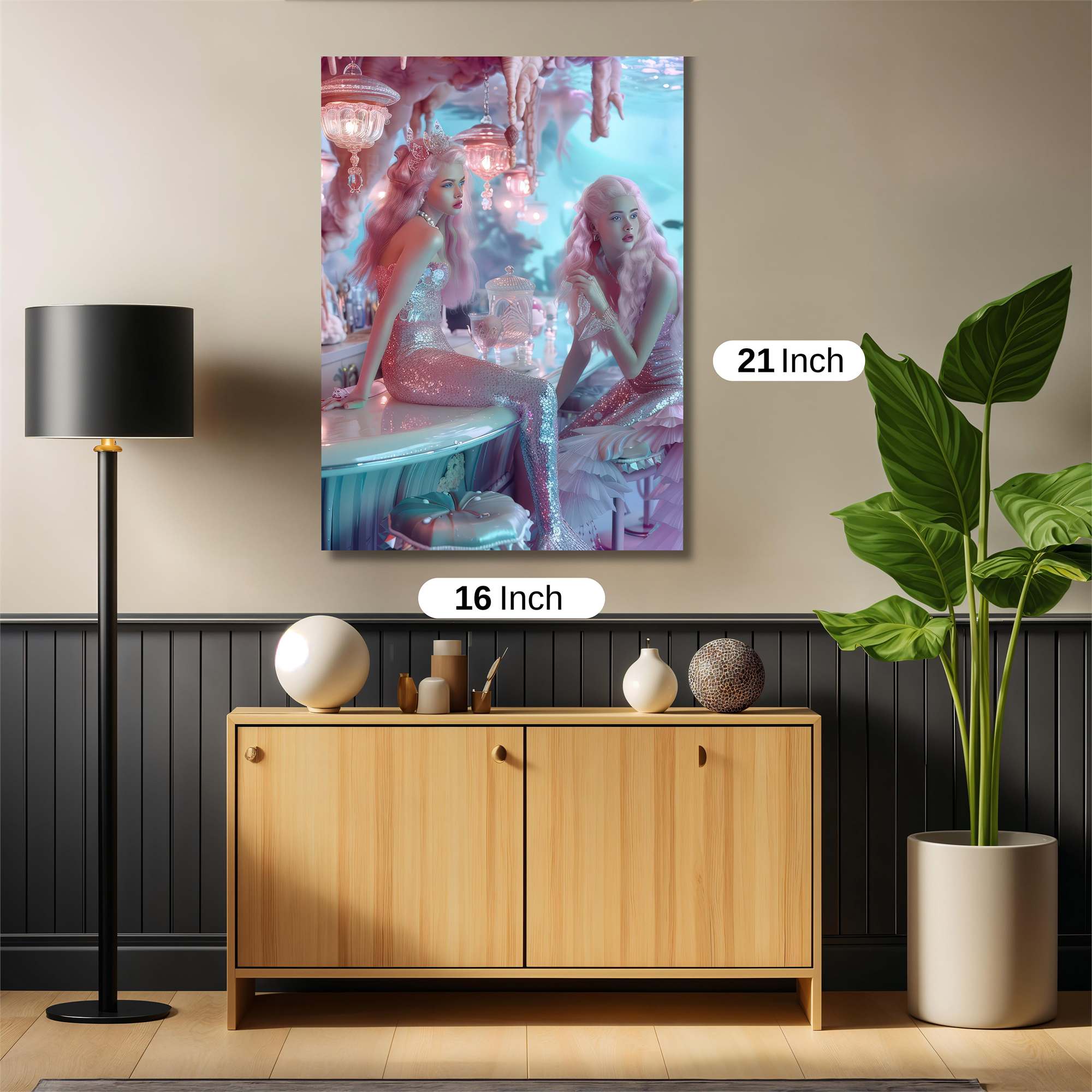 Mermaid Bliss Safe Wall Magnetic / M