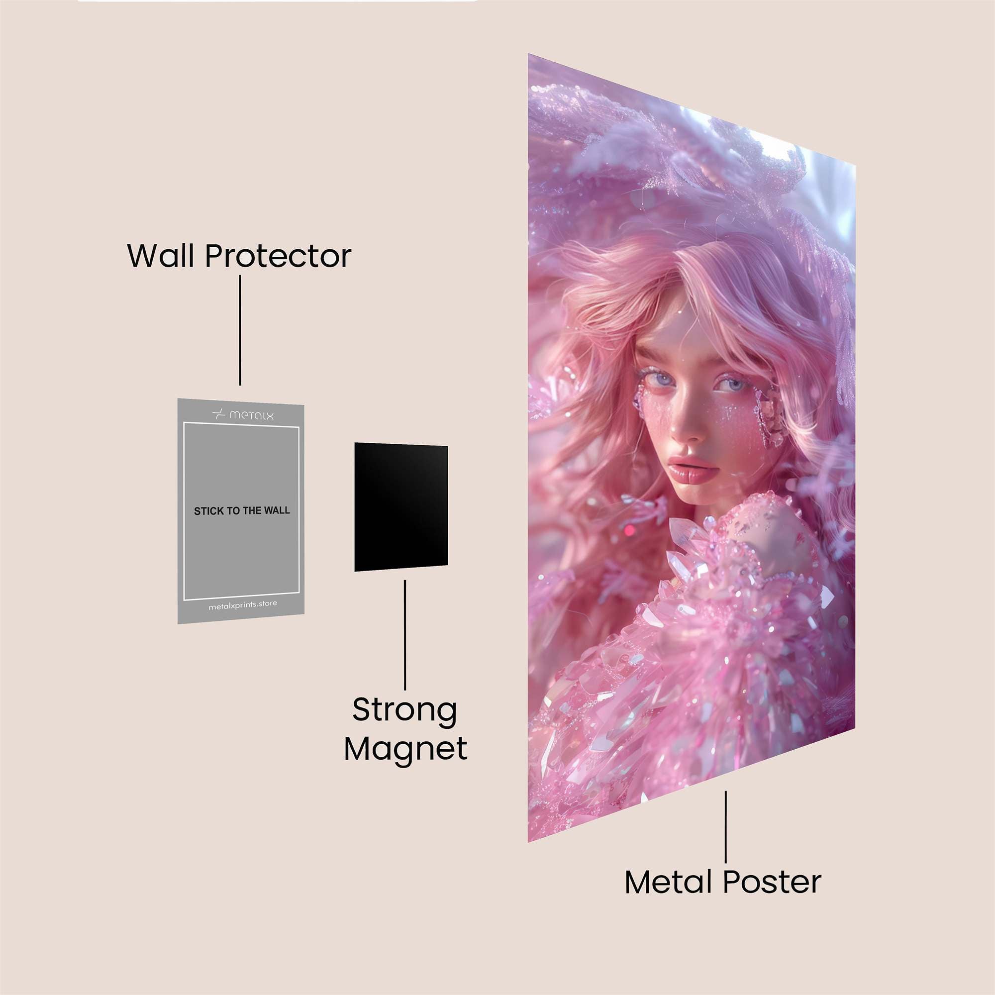 Fairy Enchantment Safe Wall Magnetic / M