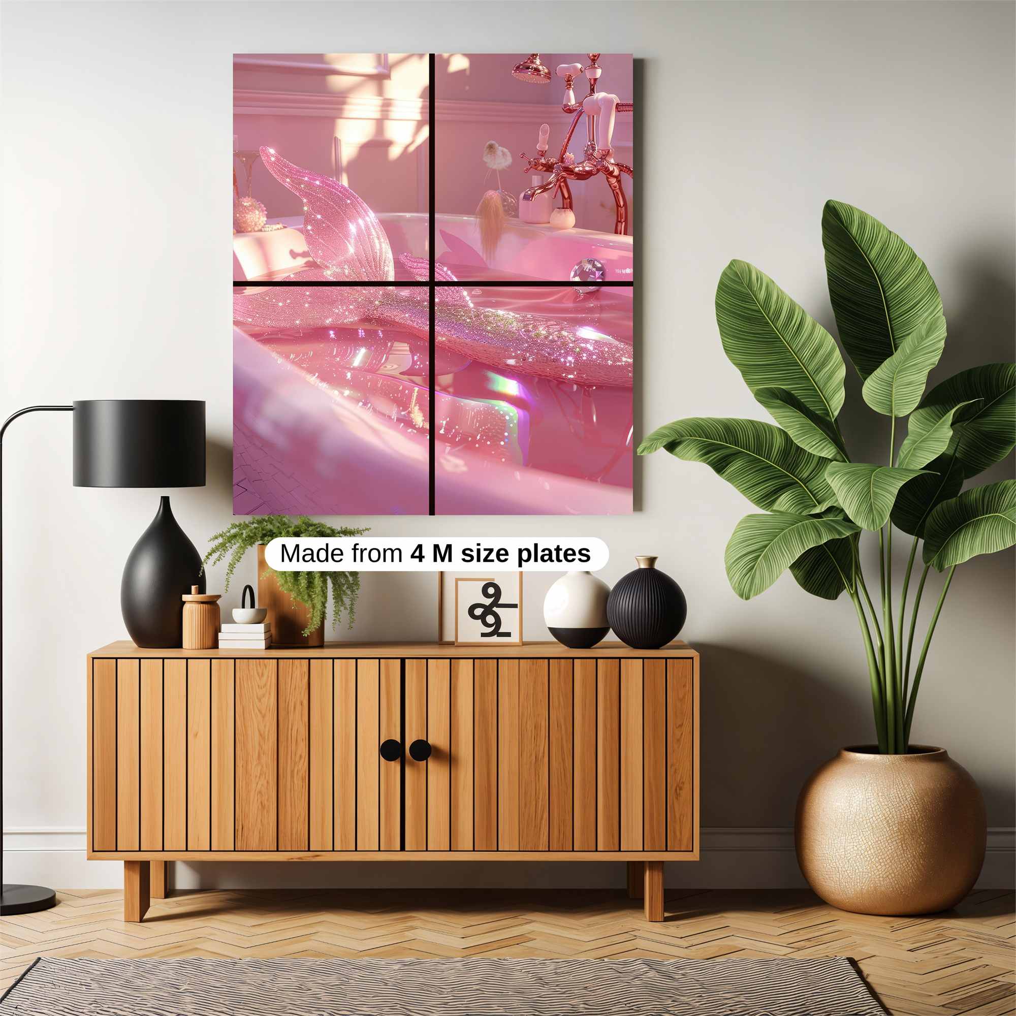 Mermaid Serenity Safe Wall Magnetic / M