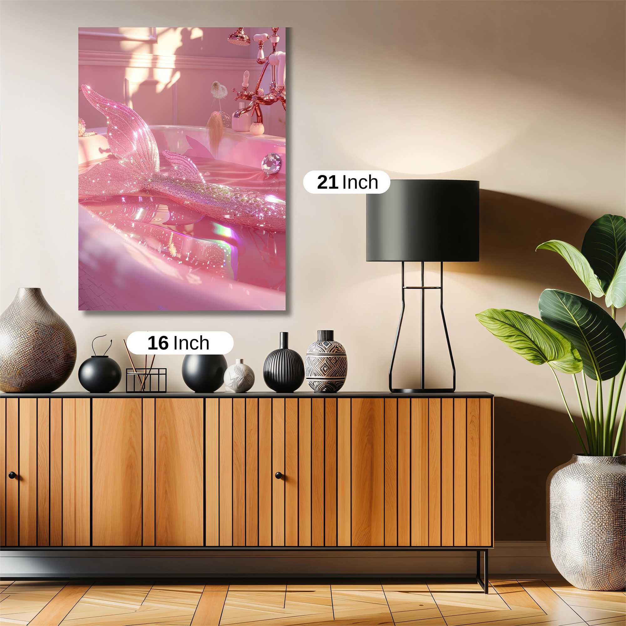 Mermaid Serenity Safe Wall Magnetic / M