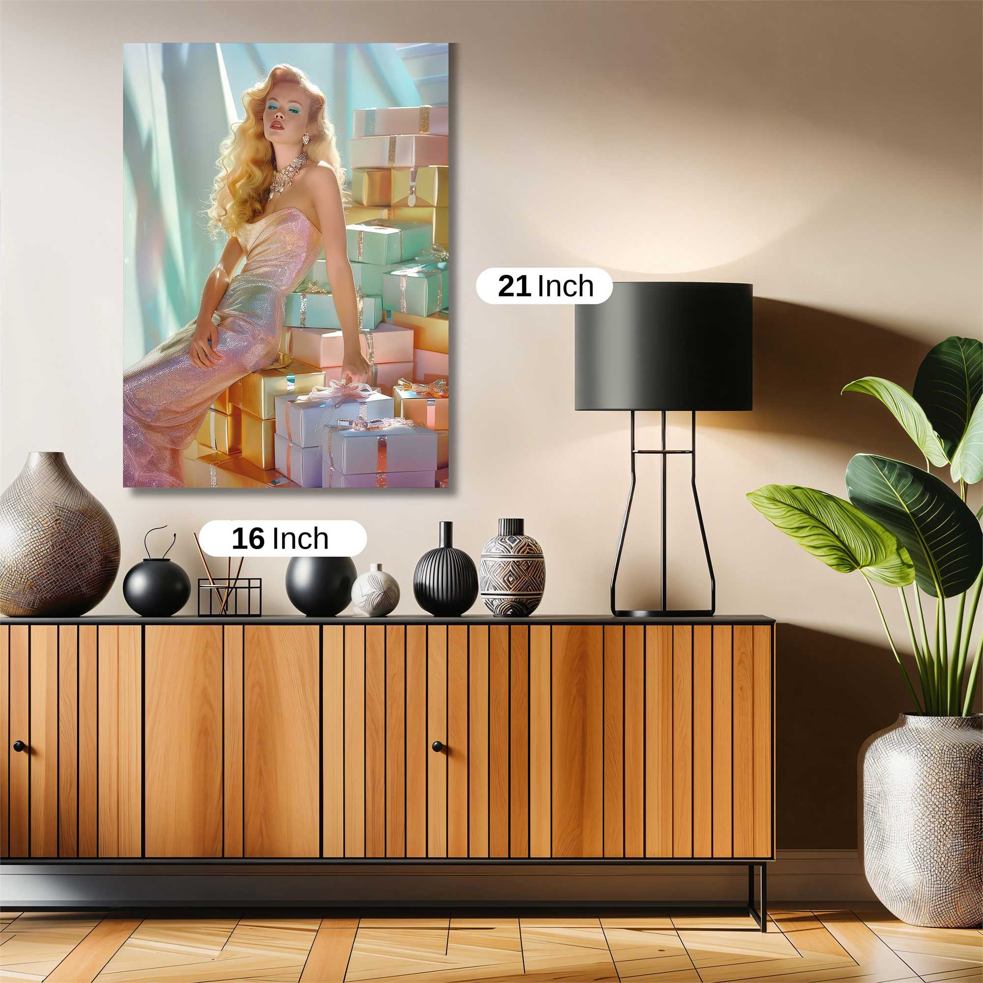 Gift Glamour Safe Wall Magnetic / M
