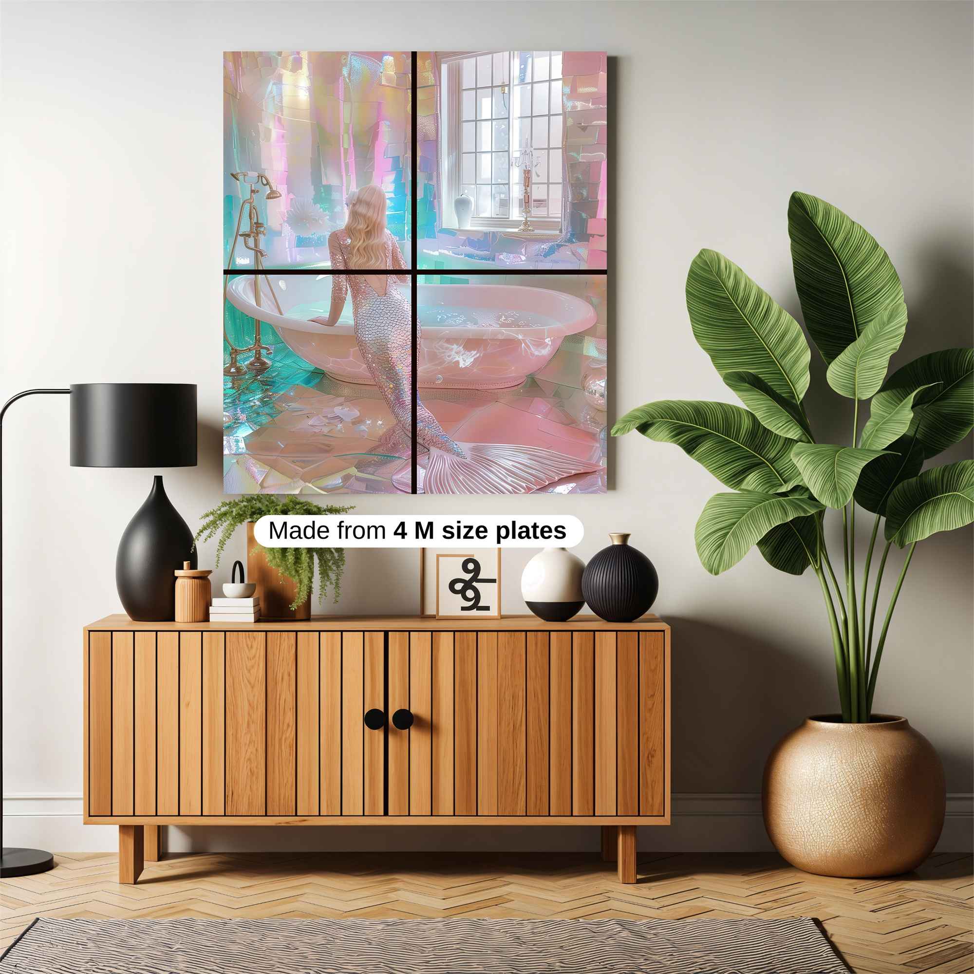 Mermaid Dream Safe Wall Magnetic / M