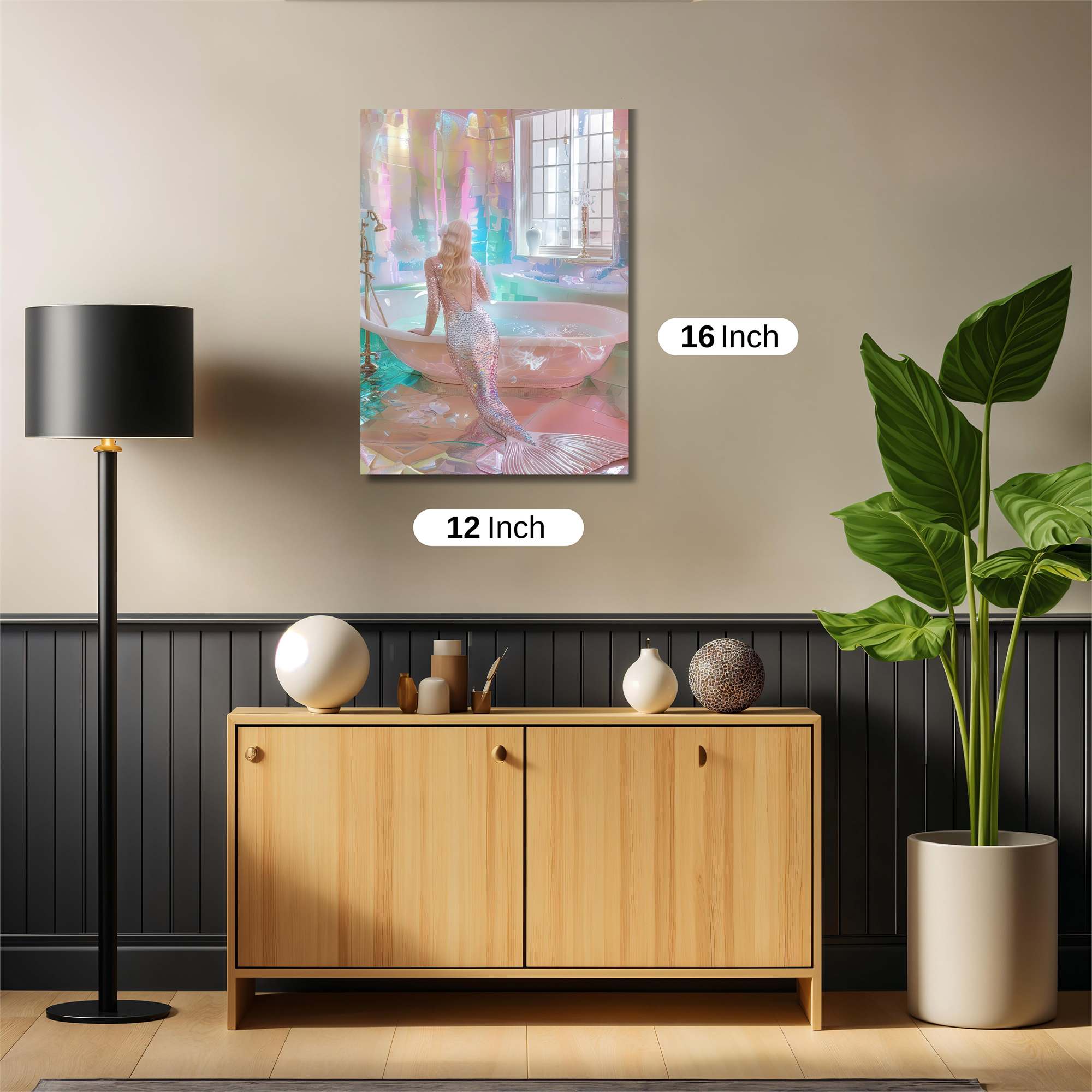 Mermaid Dream Safe Wall Magnetic / M