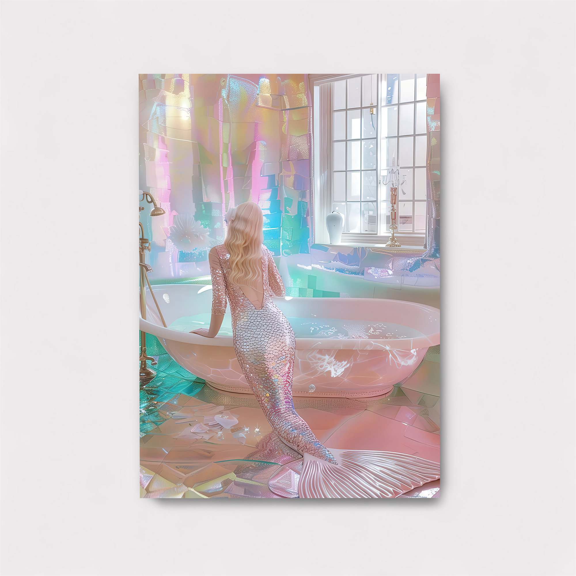Mermaid Dream Safe Wall Magnetic / M