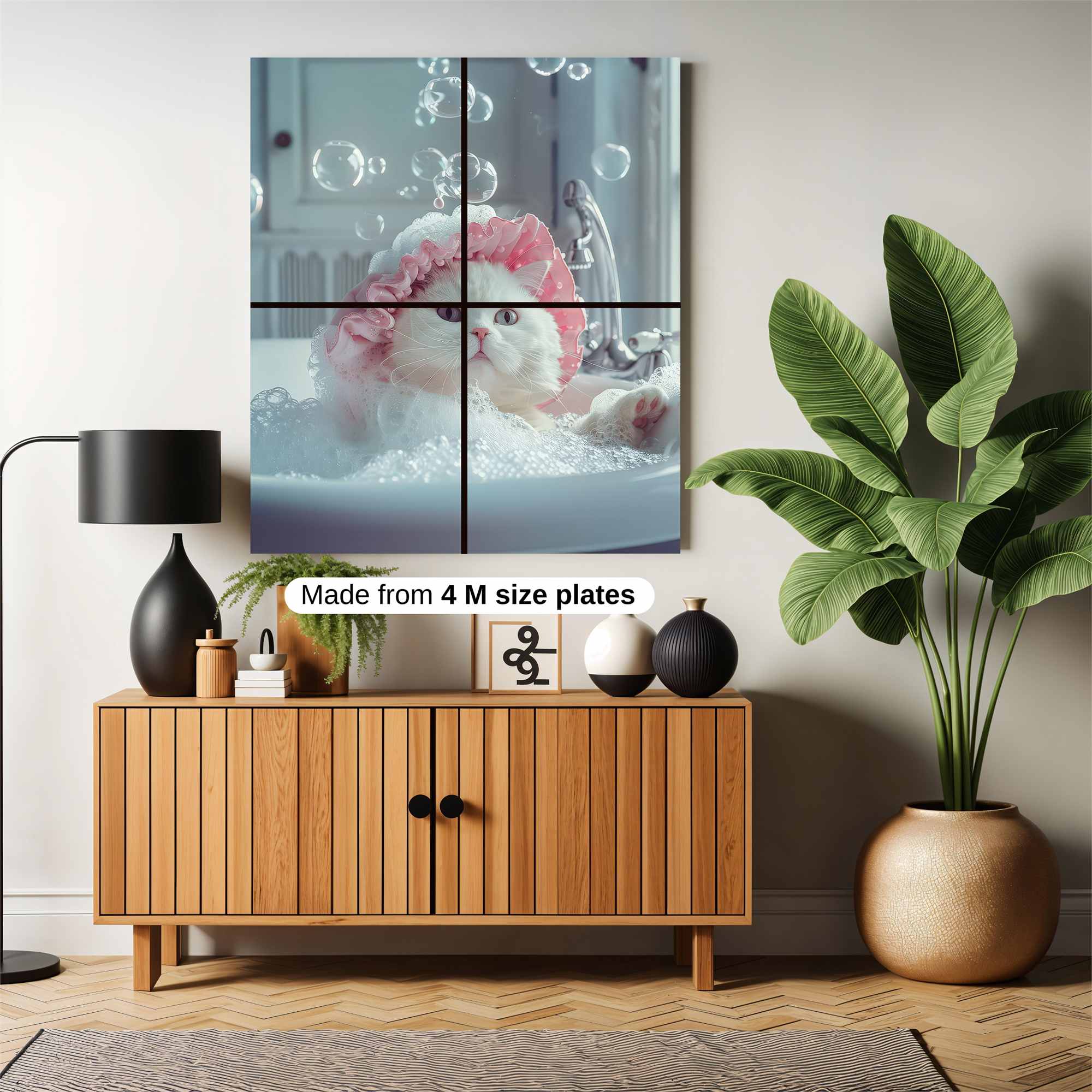 Cat Serenity Safe Wall Magnetic / M