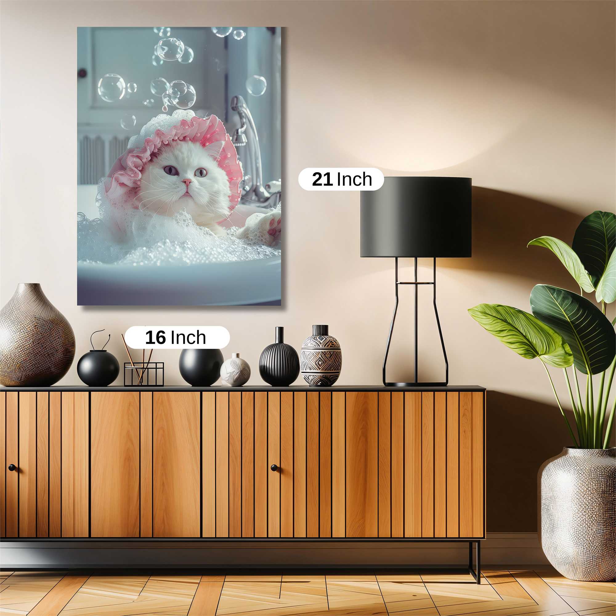 Cat Serenity Safe Wall Magnetic / M