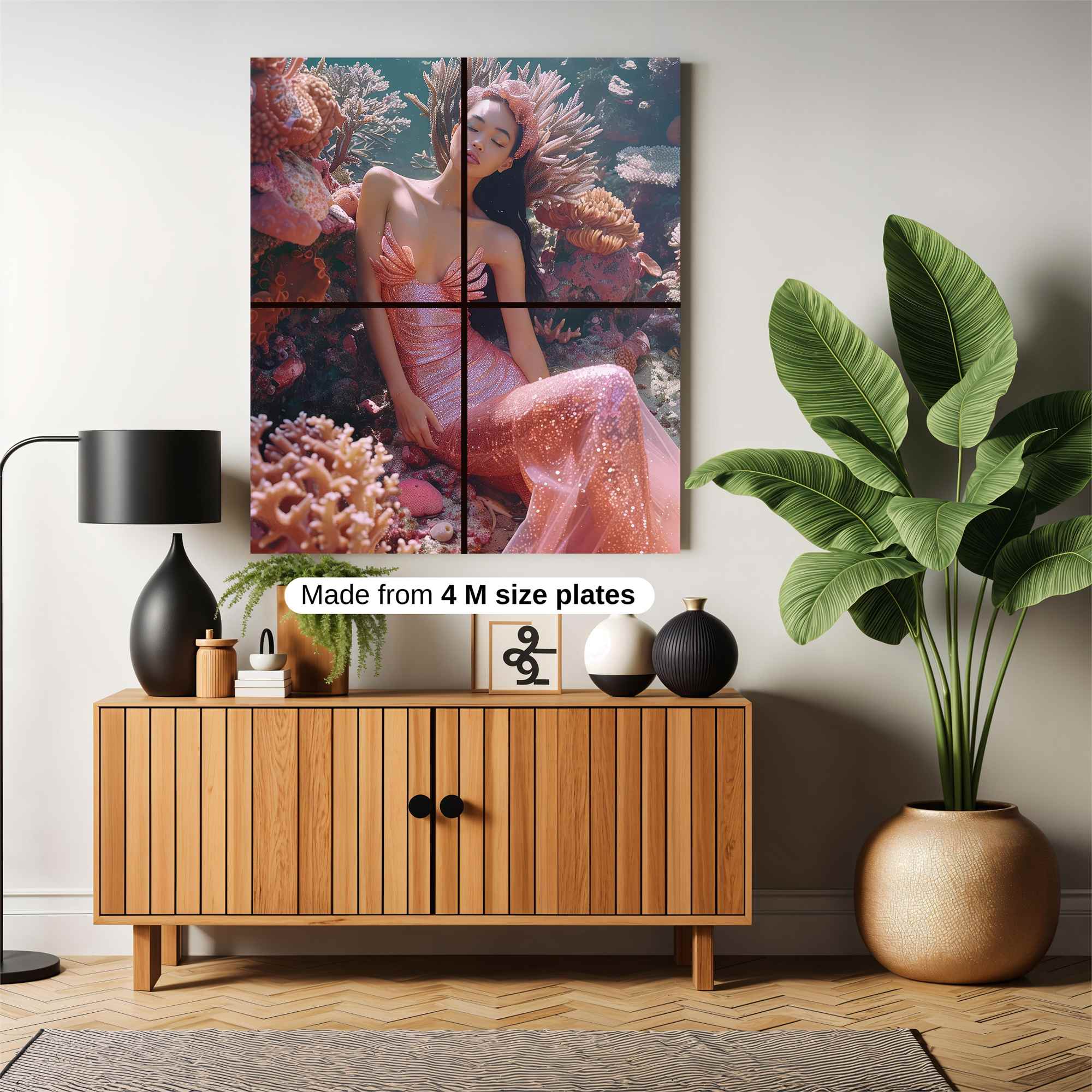 Mermaid Dream Safe Wall Magnetic / M