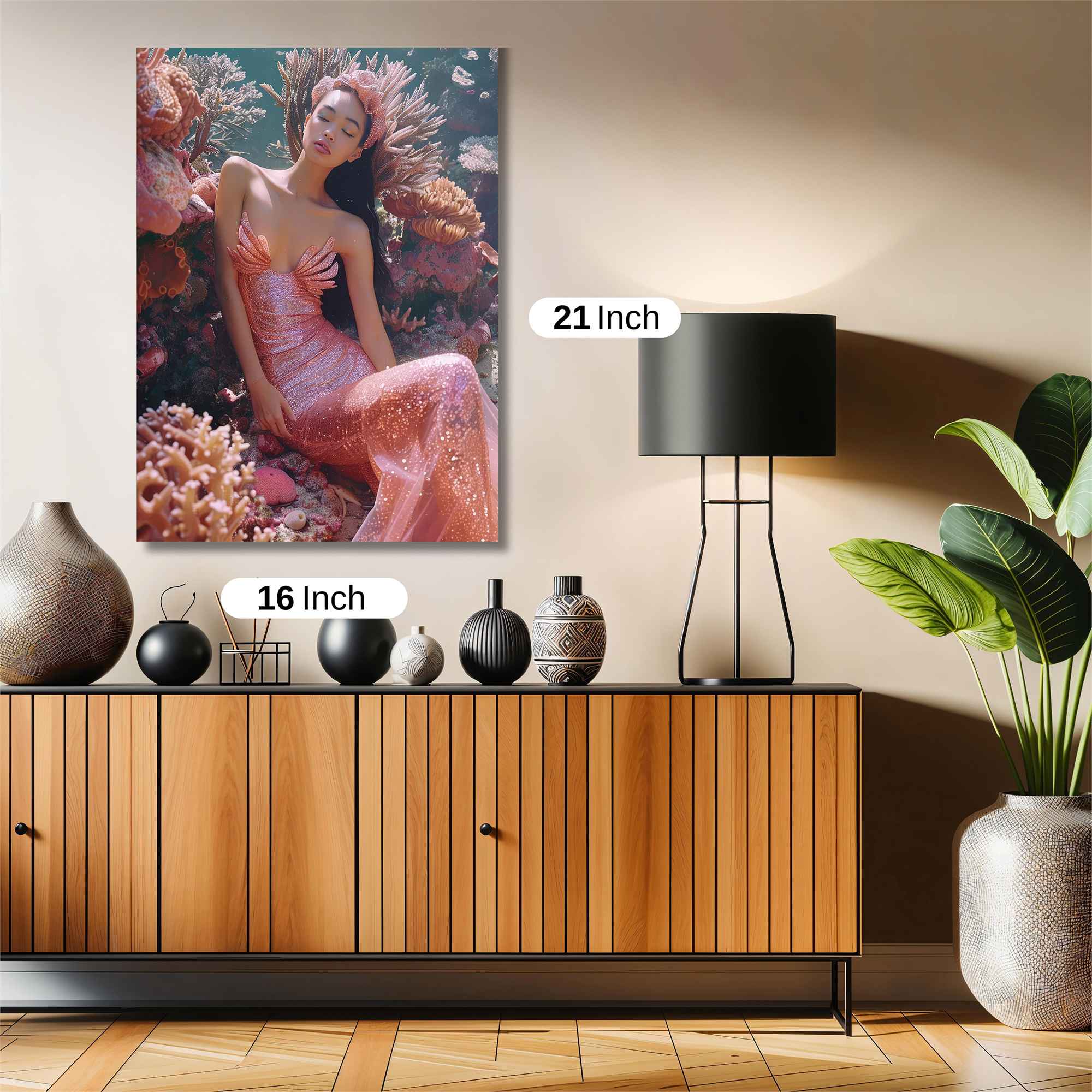 Mermaid Dream Safe Wall Magnetic / M