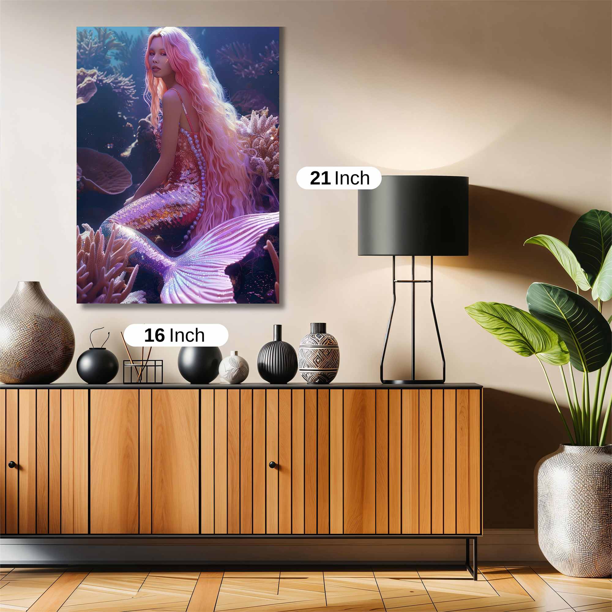 Mermaid Dream Safe Wall Magnetic / M