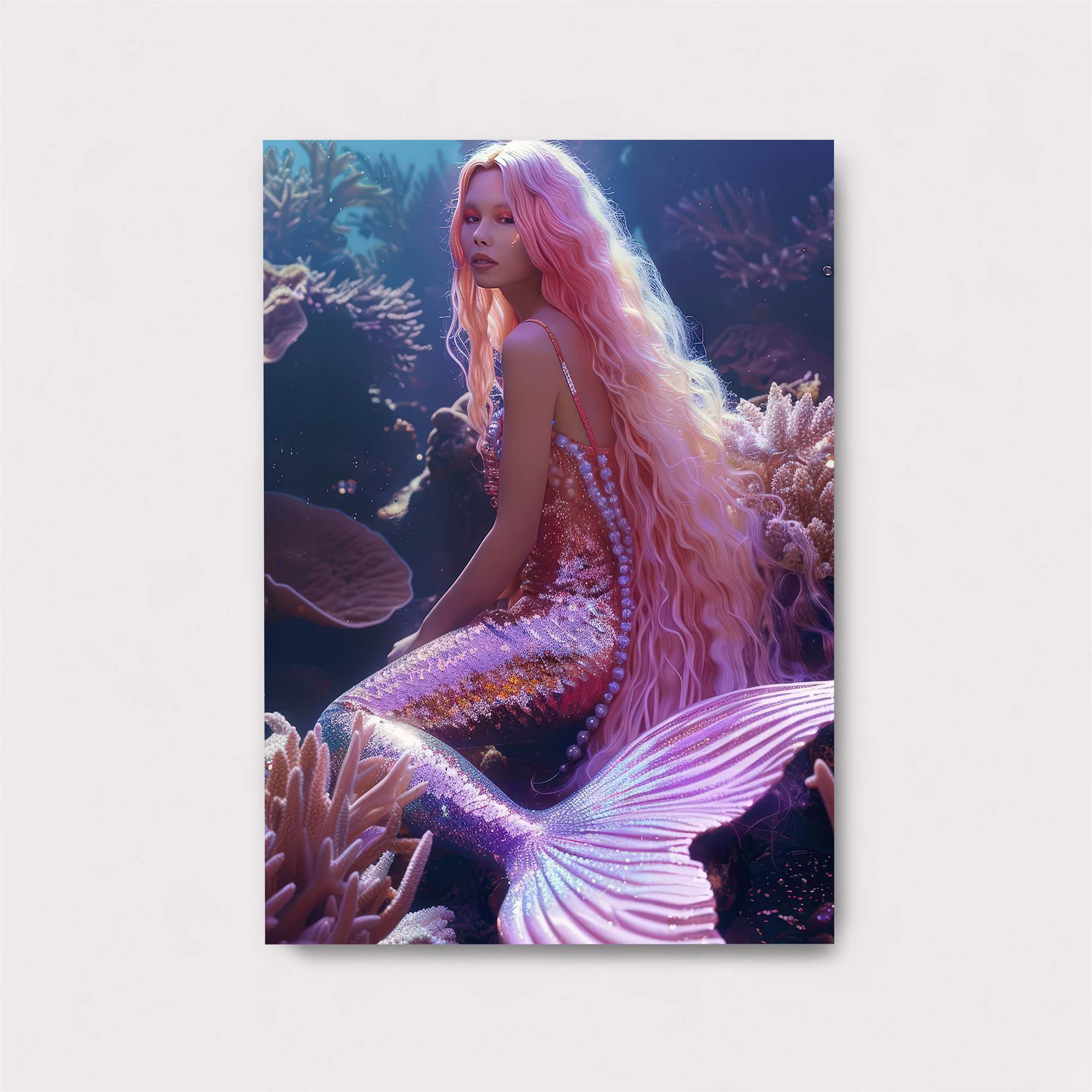 Mermaid Dream Safe Wall Magnetic / M