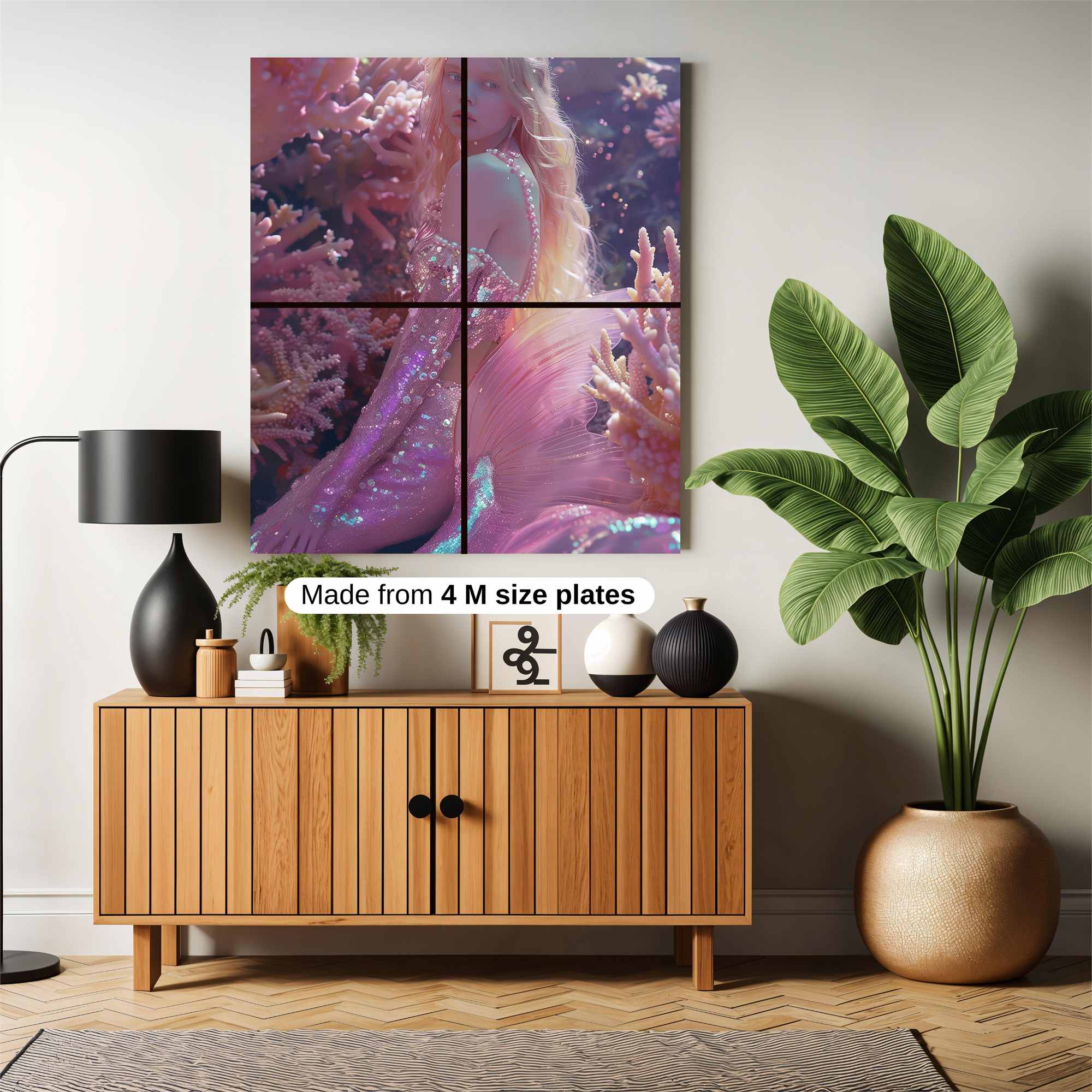 Mermaid Dream Safe Wall Magnetic / M