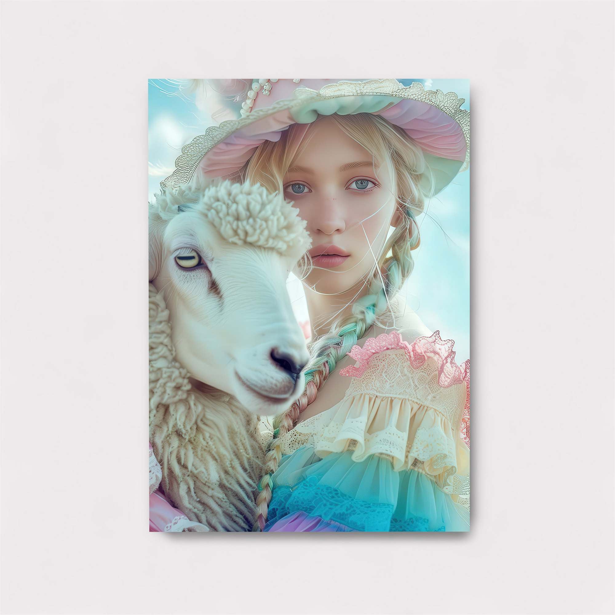 Sheepish Serenity Safe Wall Magnetic / M