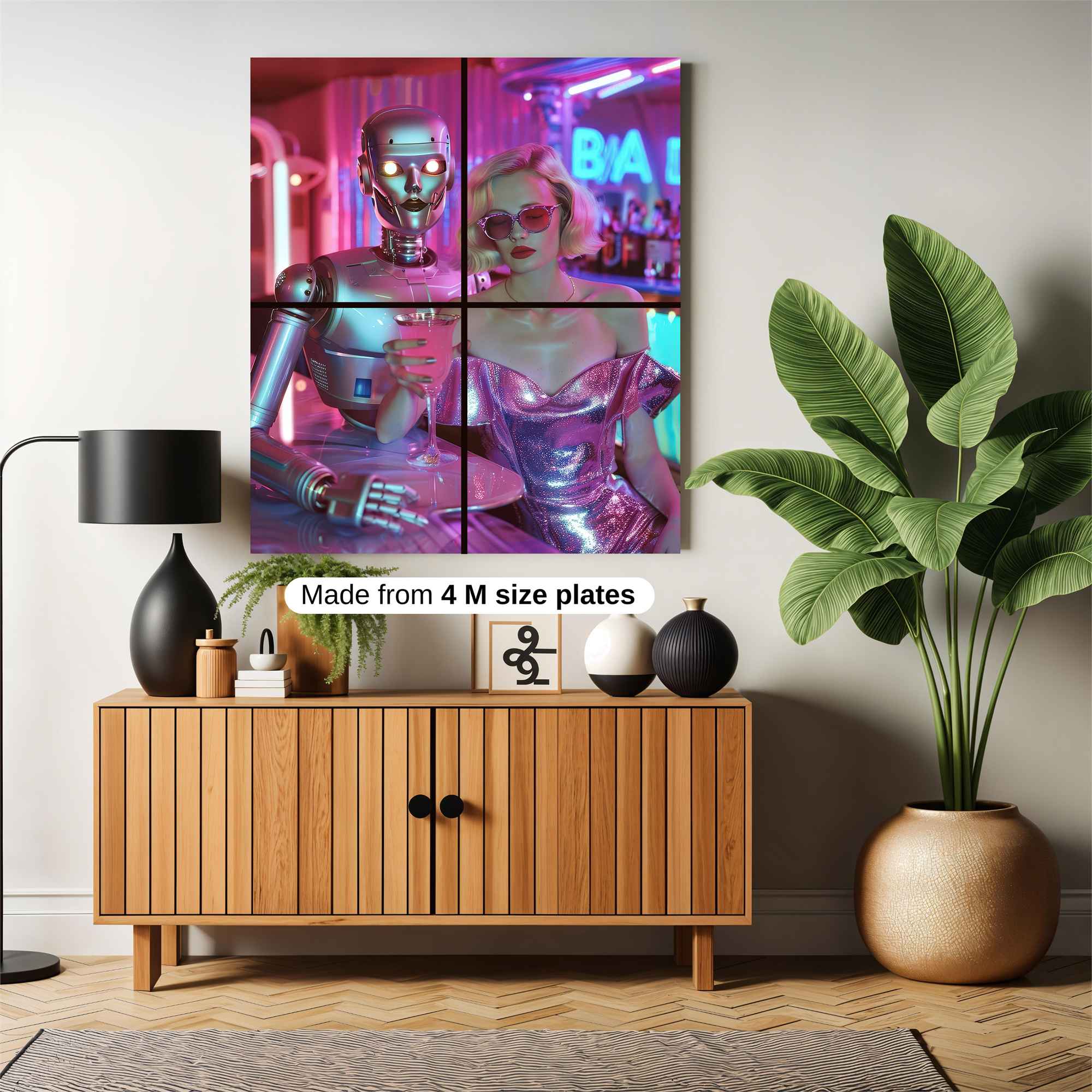 Robot Revelry Safe Wall Magnetic / M