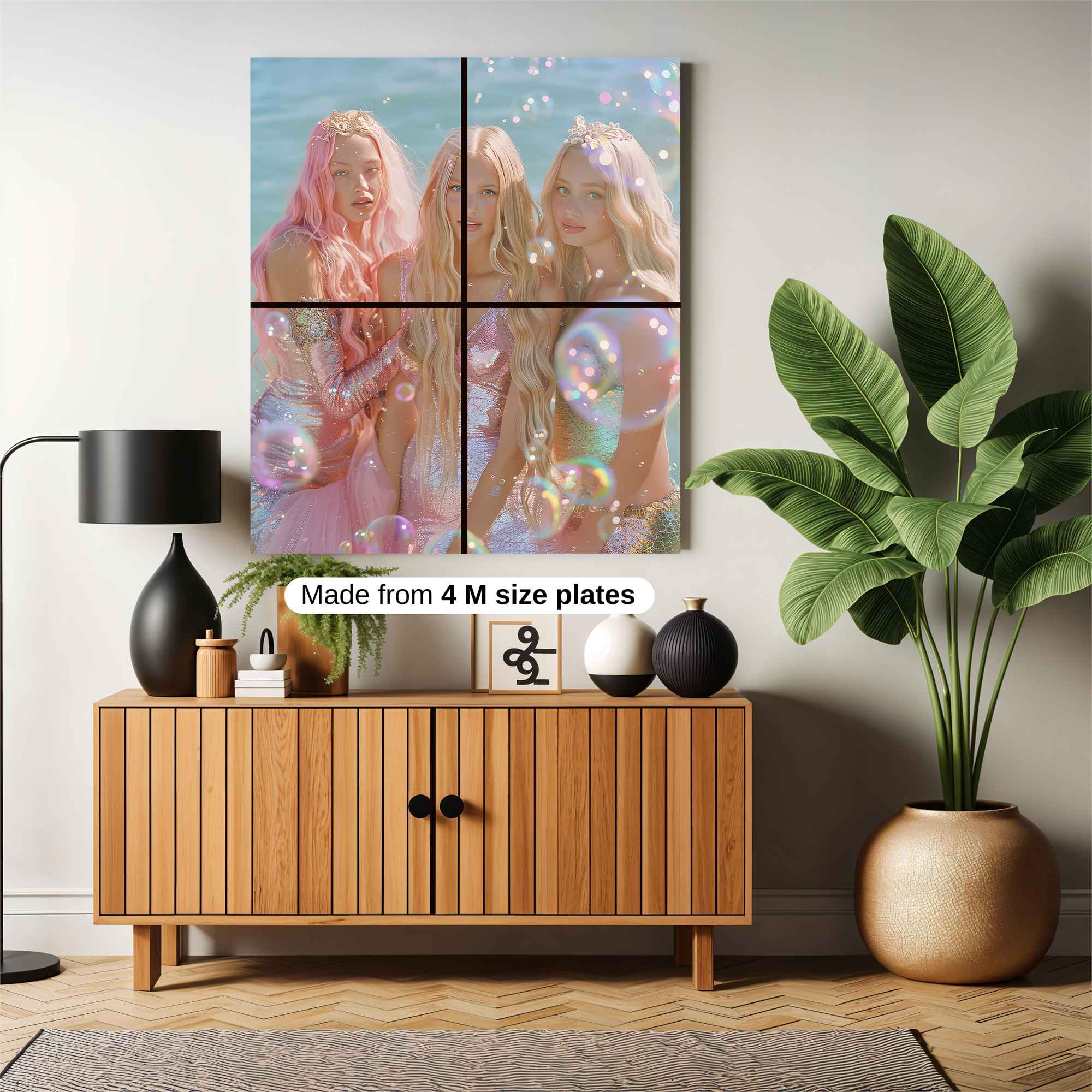 Mermaid Magic Safe Wall Magnetic / M