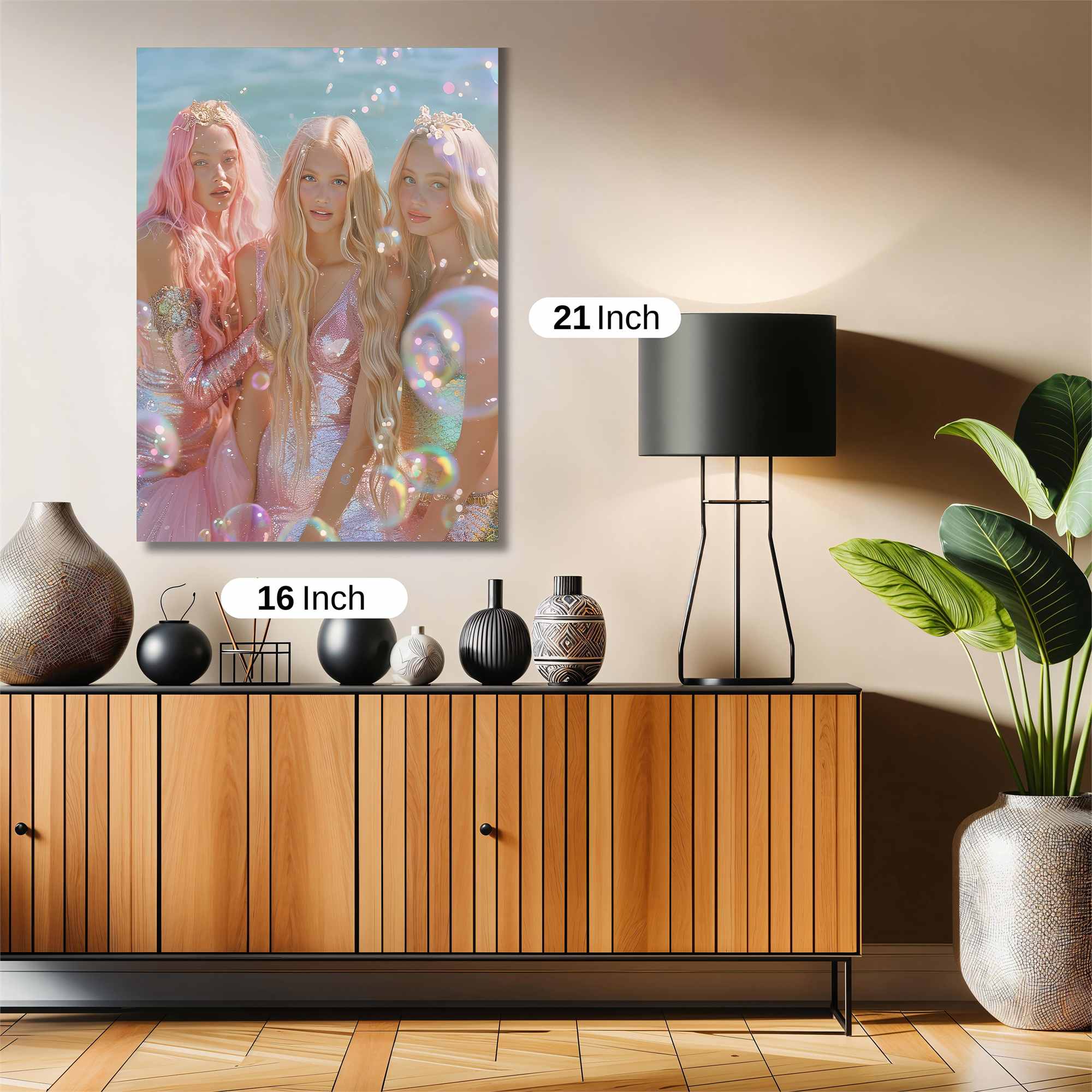 Mermaid Magic Safe Wall Magnetic / M