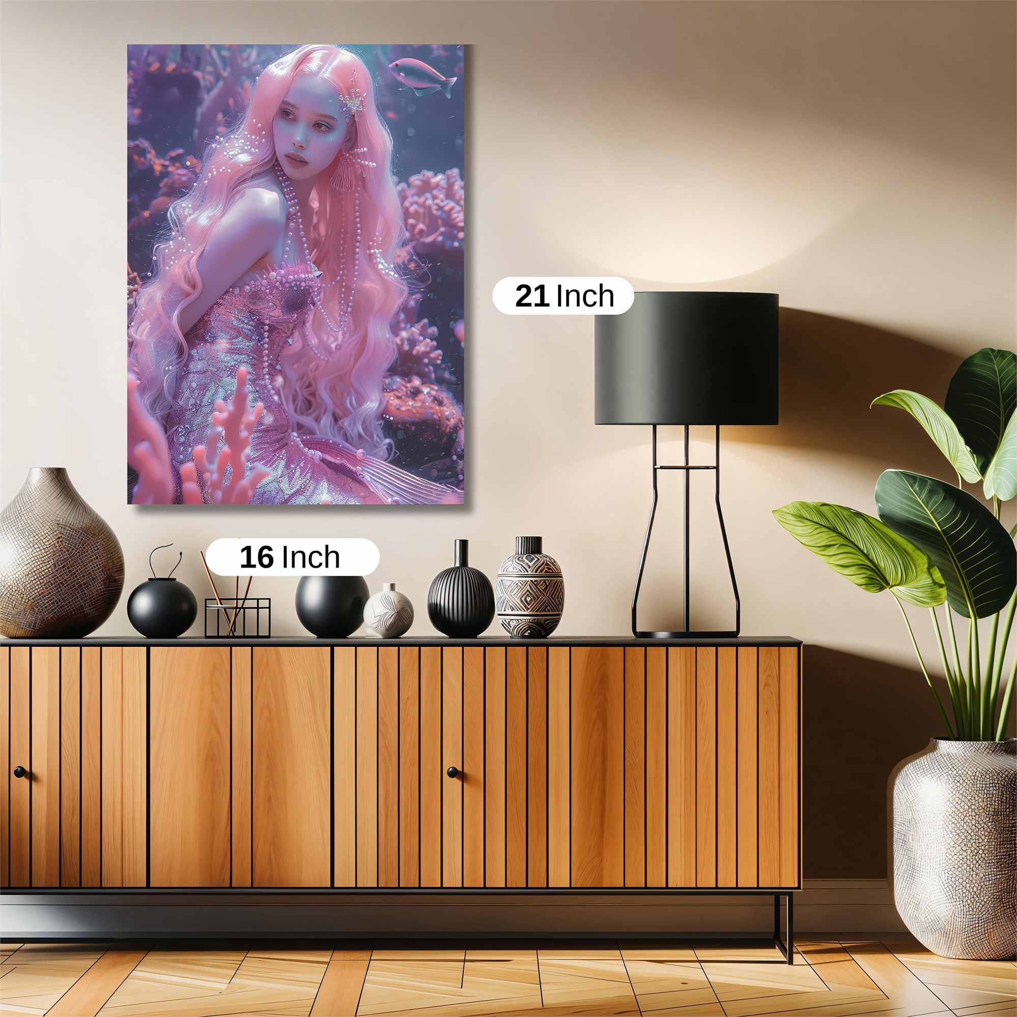 Mermaid Dream Safe Wall Magnetic / M