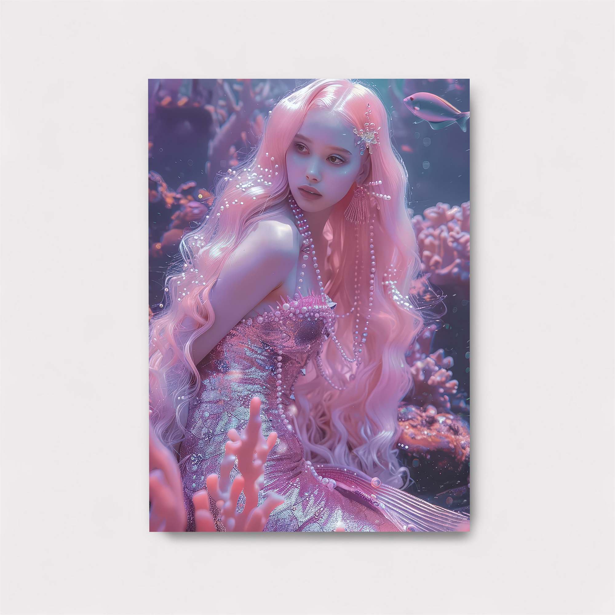 Mermaid Dream Safe Wall Magnetic / M