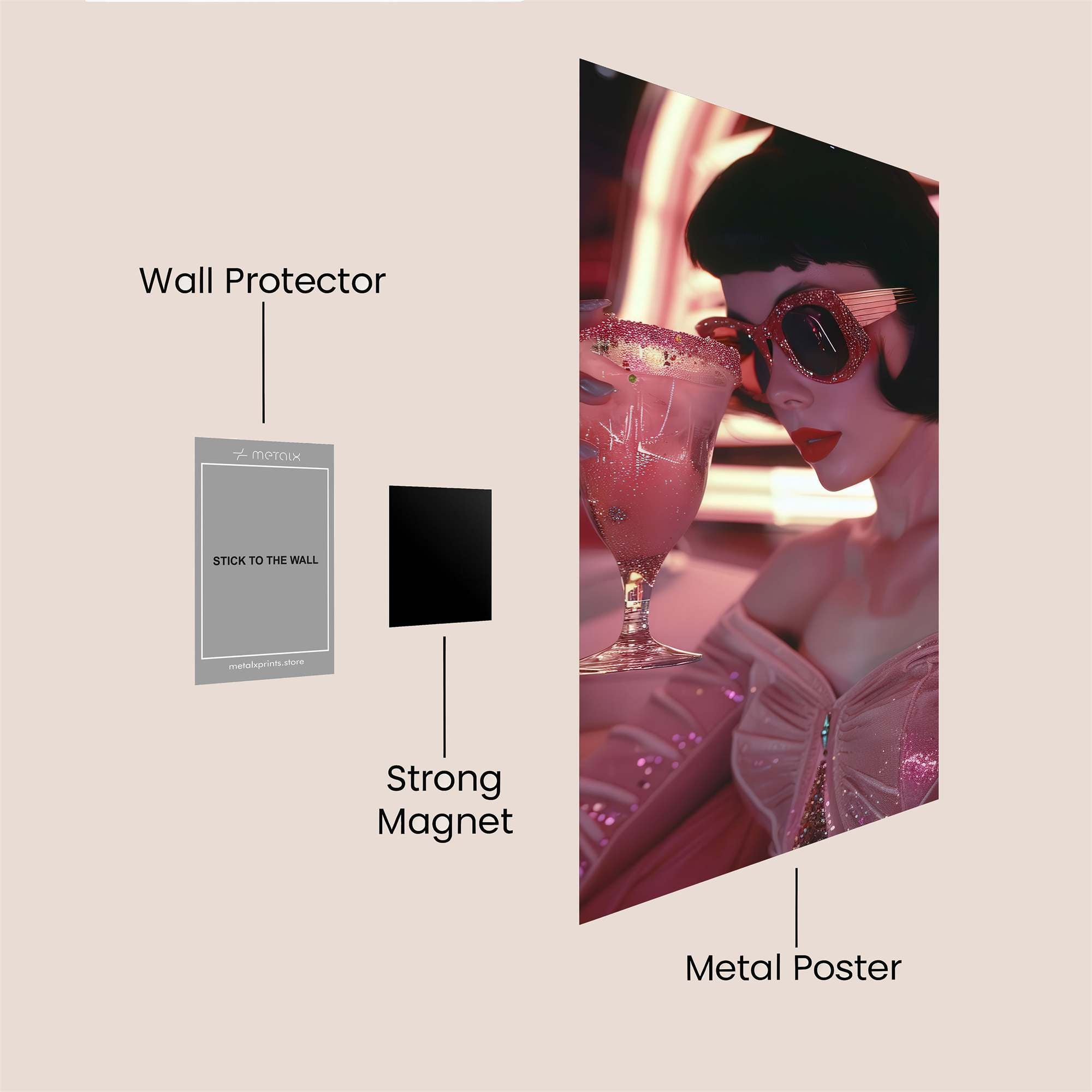 Lola Radiant Safe Wall Magnetic / M
