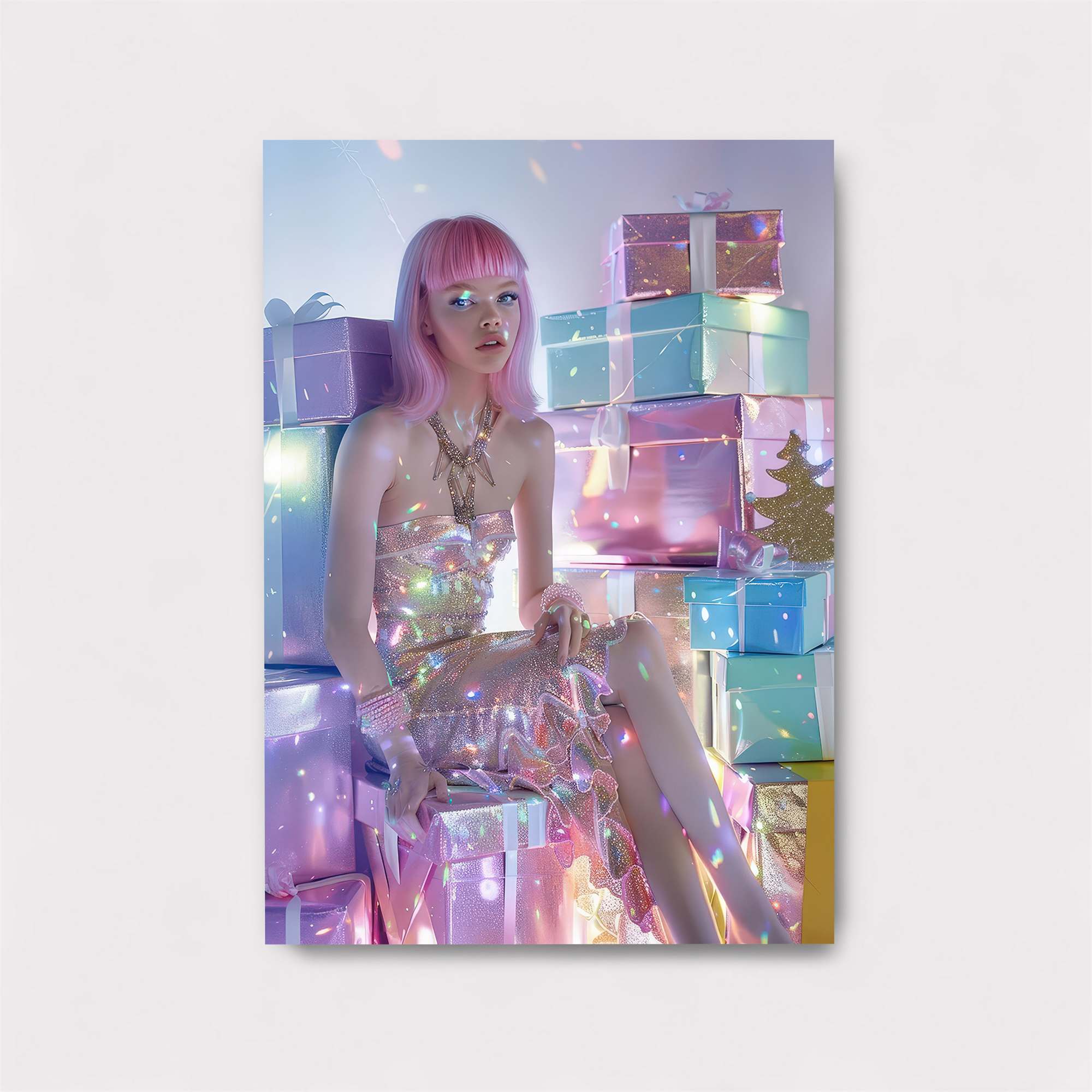 Pink Delight Safe Wall Magnetic / M