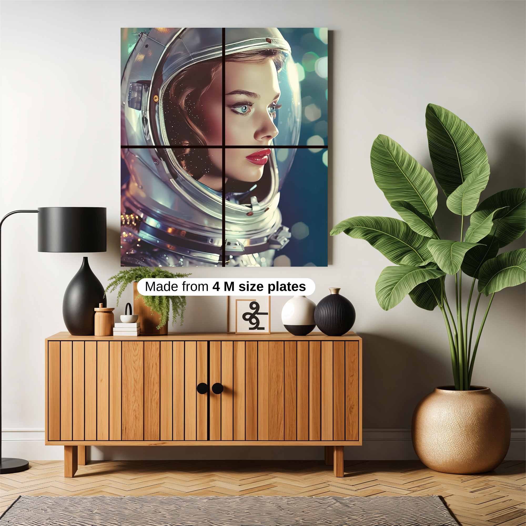 Astronaut Dreamer Safe Wall Magnetic / M