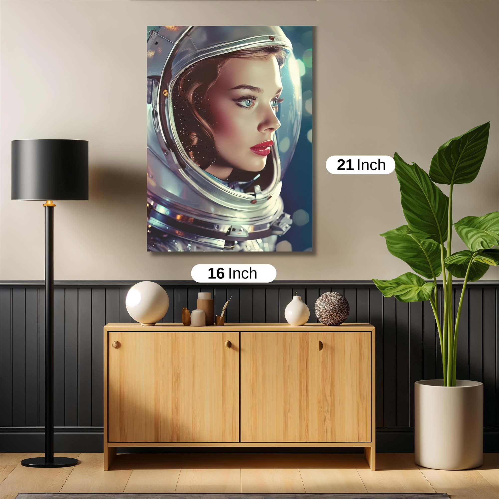 Astronaut Dreamer Safe Wall Magnetic / M