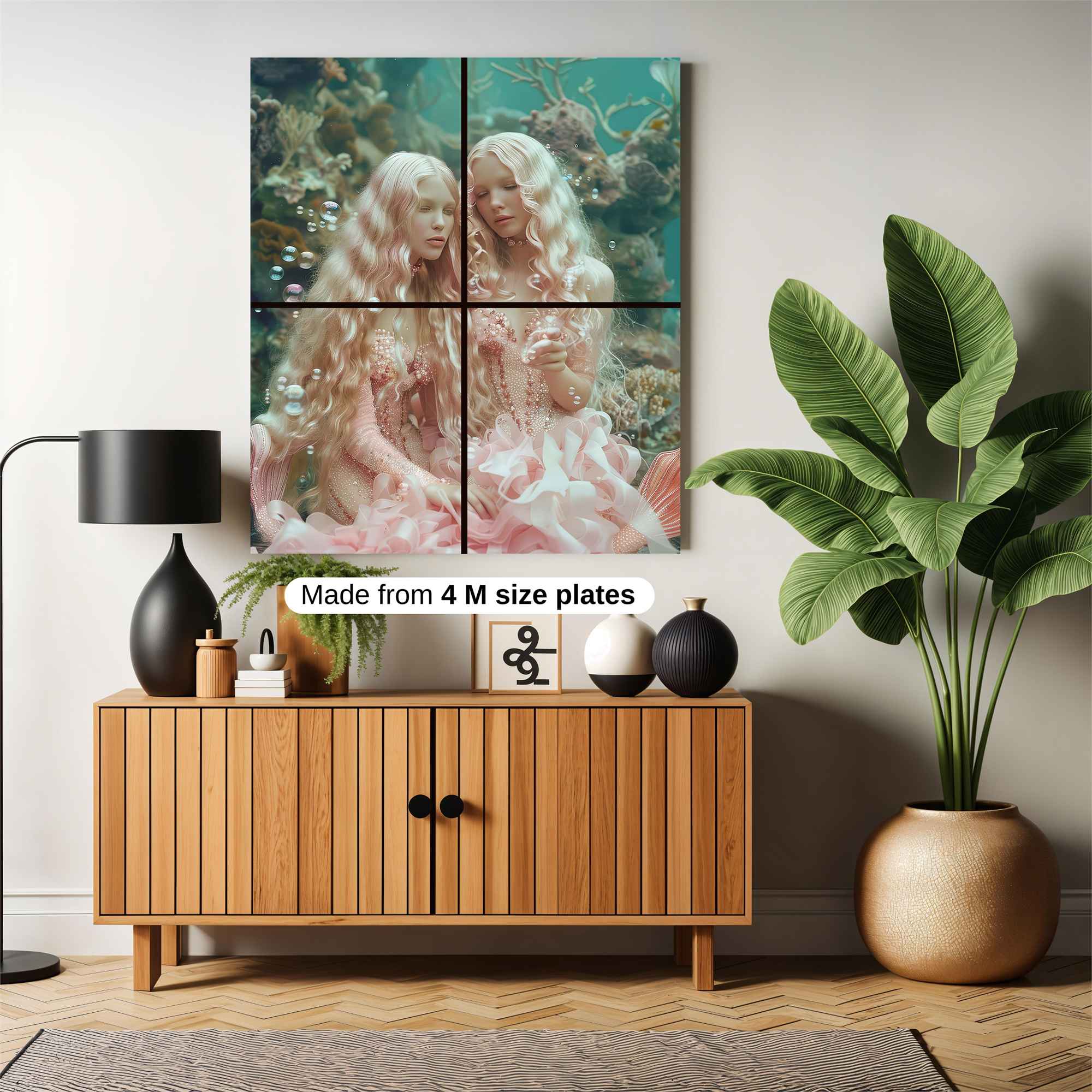 Mermaid Dream Safe Wall Magnetic / M