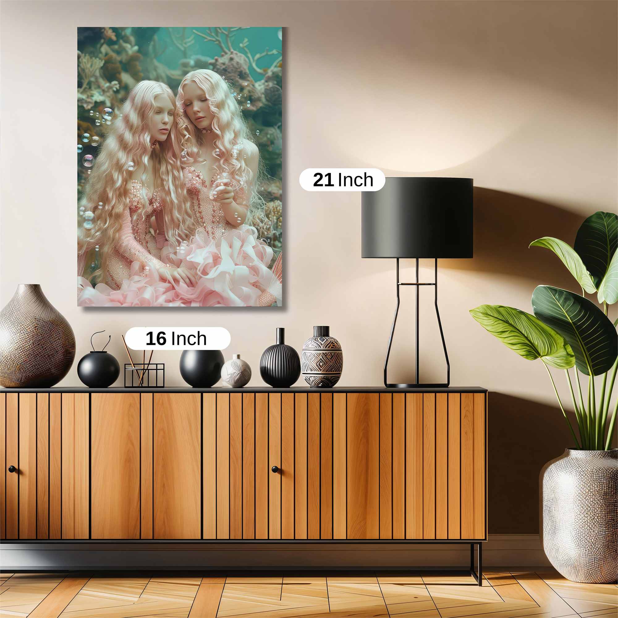 Mermaid Dream Safe Wall Magnetic / M