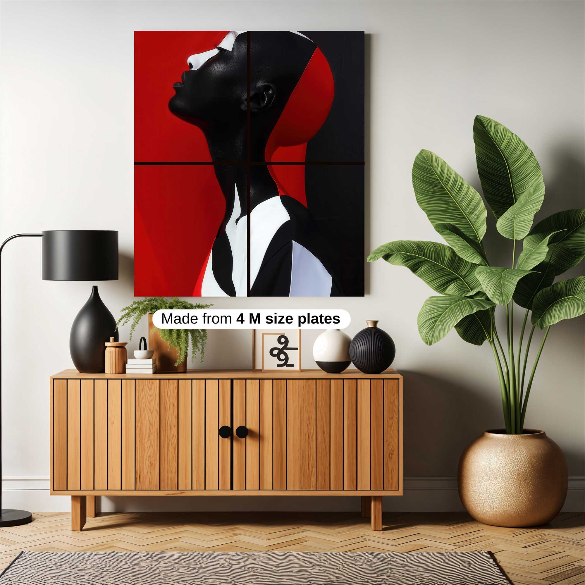 Elegance Embodied Safe Wall Magnetic / M