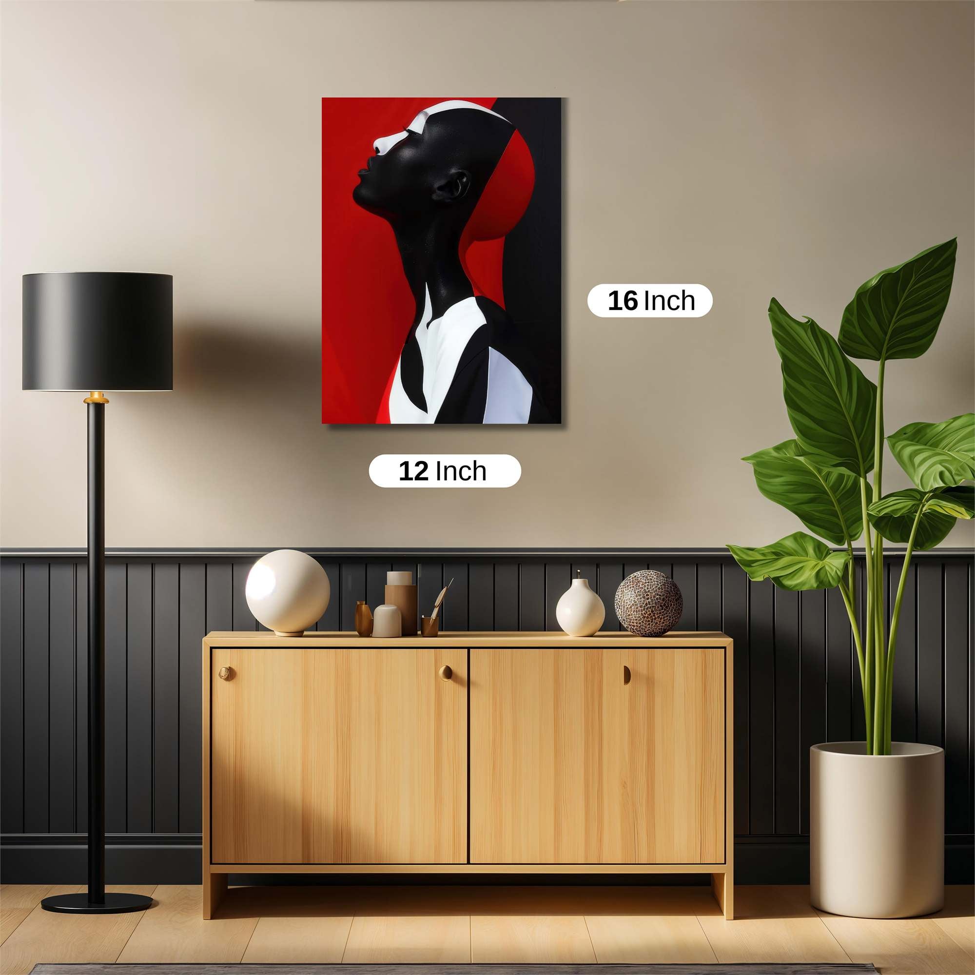 Elegance Embodied Safe Wall Magnetic / M