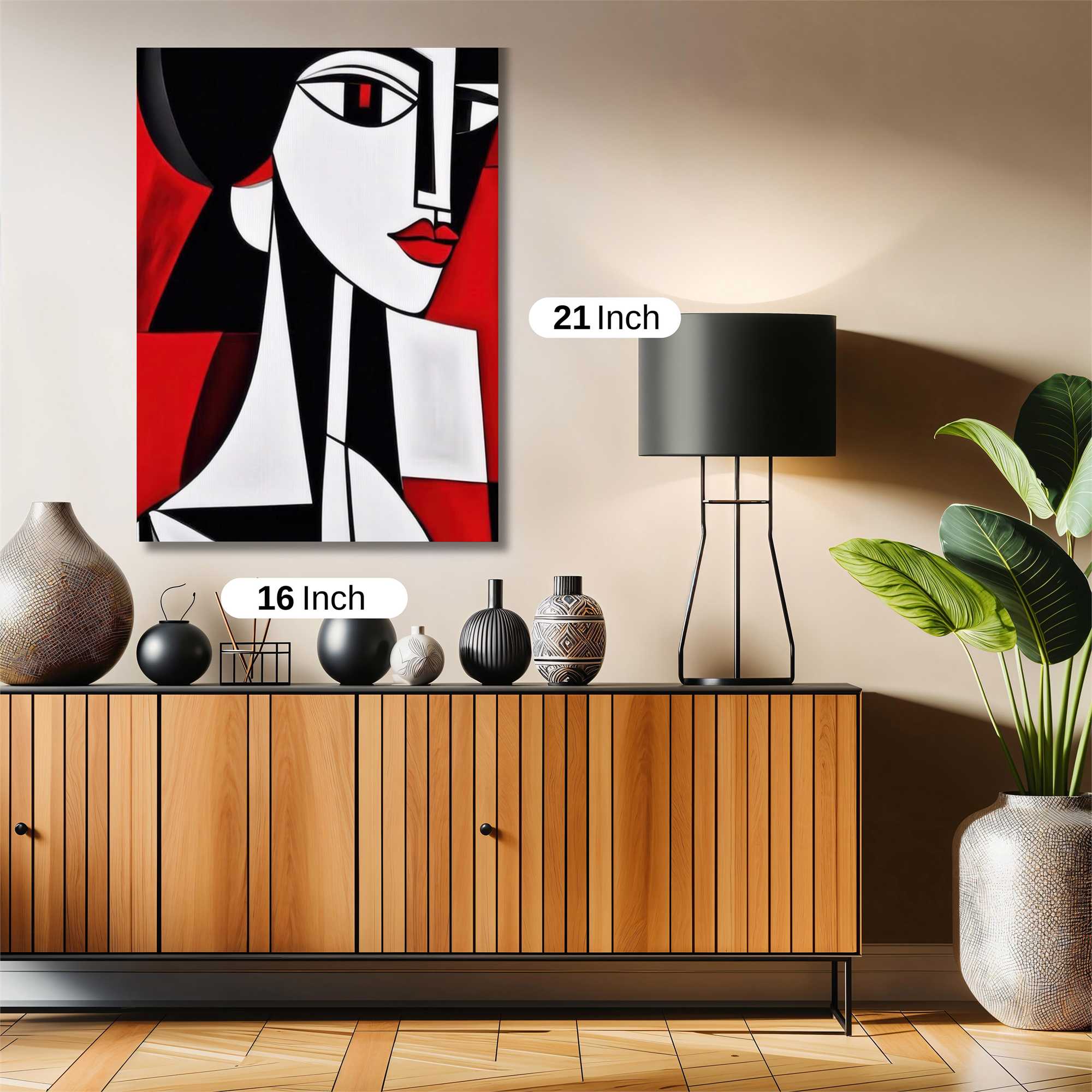 Cubist Elegance Safe Wall Magnetic / M