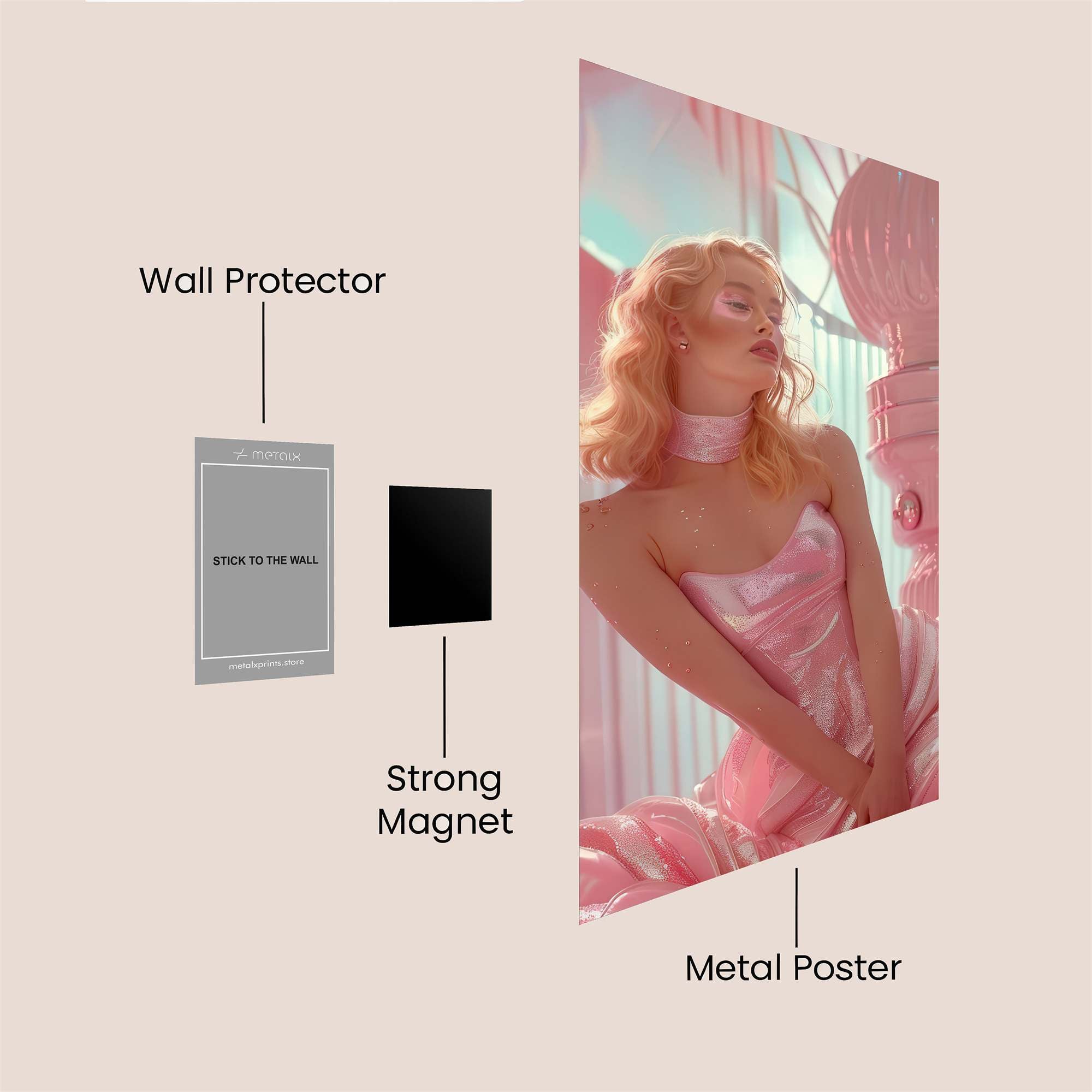 Fantasy Enchantment Safe Wall Magnetic / M