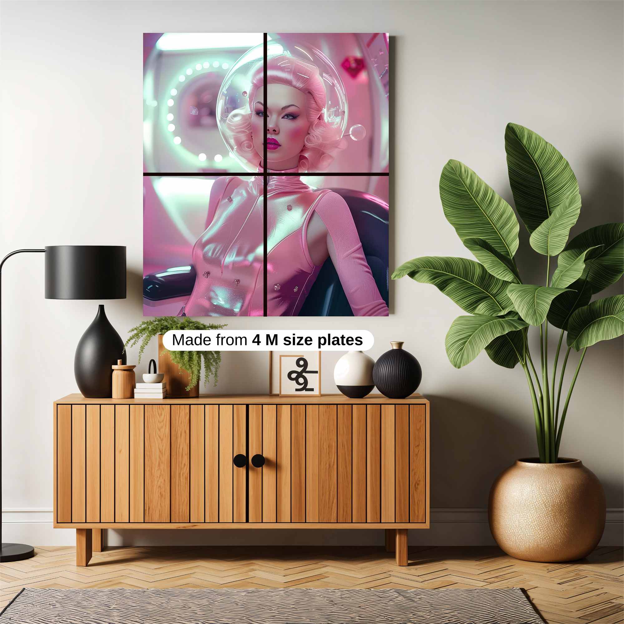 Astronaut Allure Safe Wall Magnetic / M