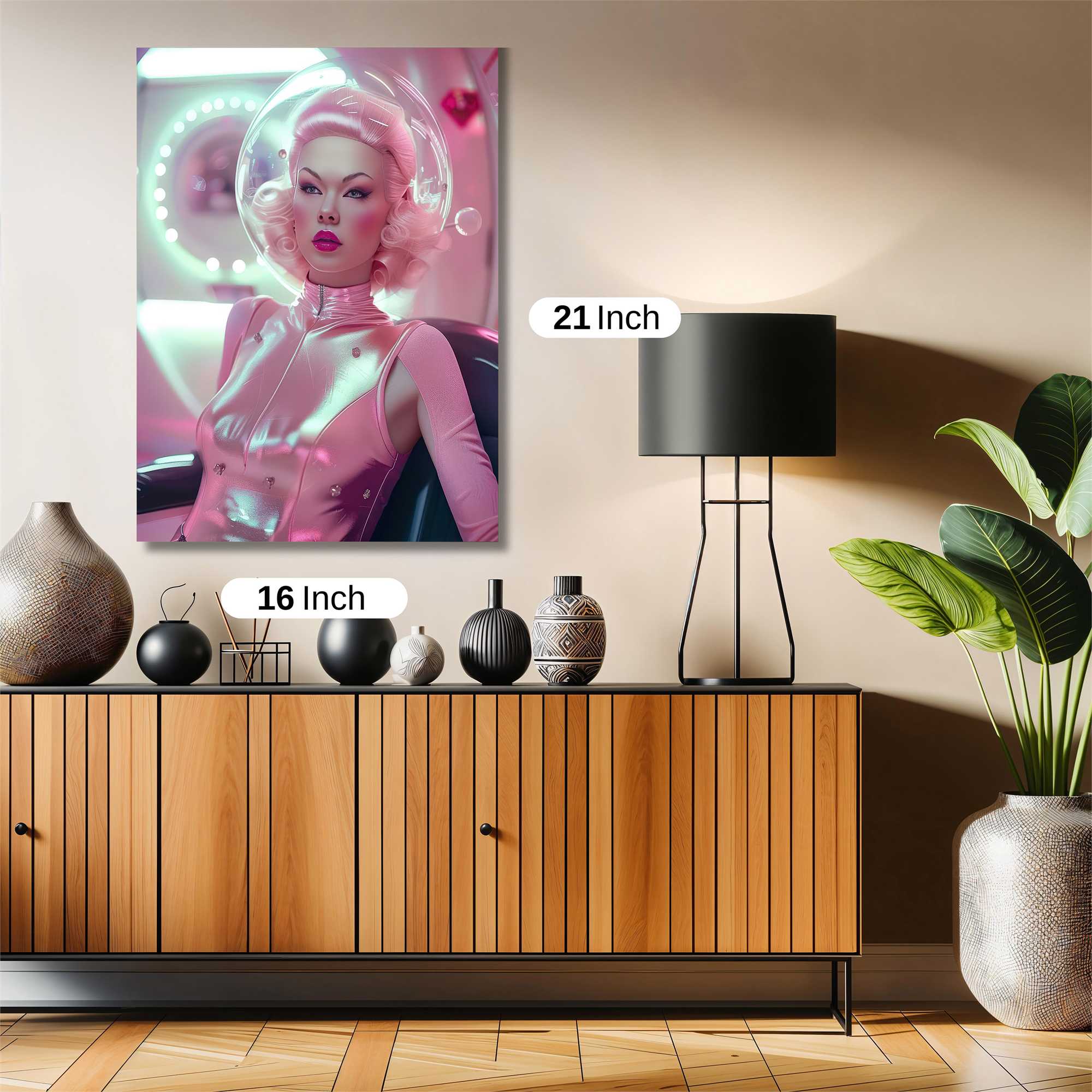 Astronaut Allure Safe Wall Magnetic / M