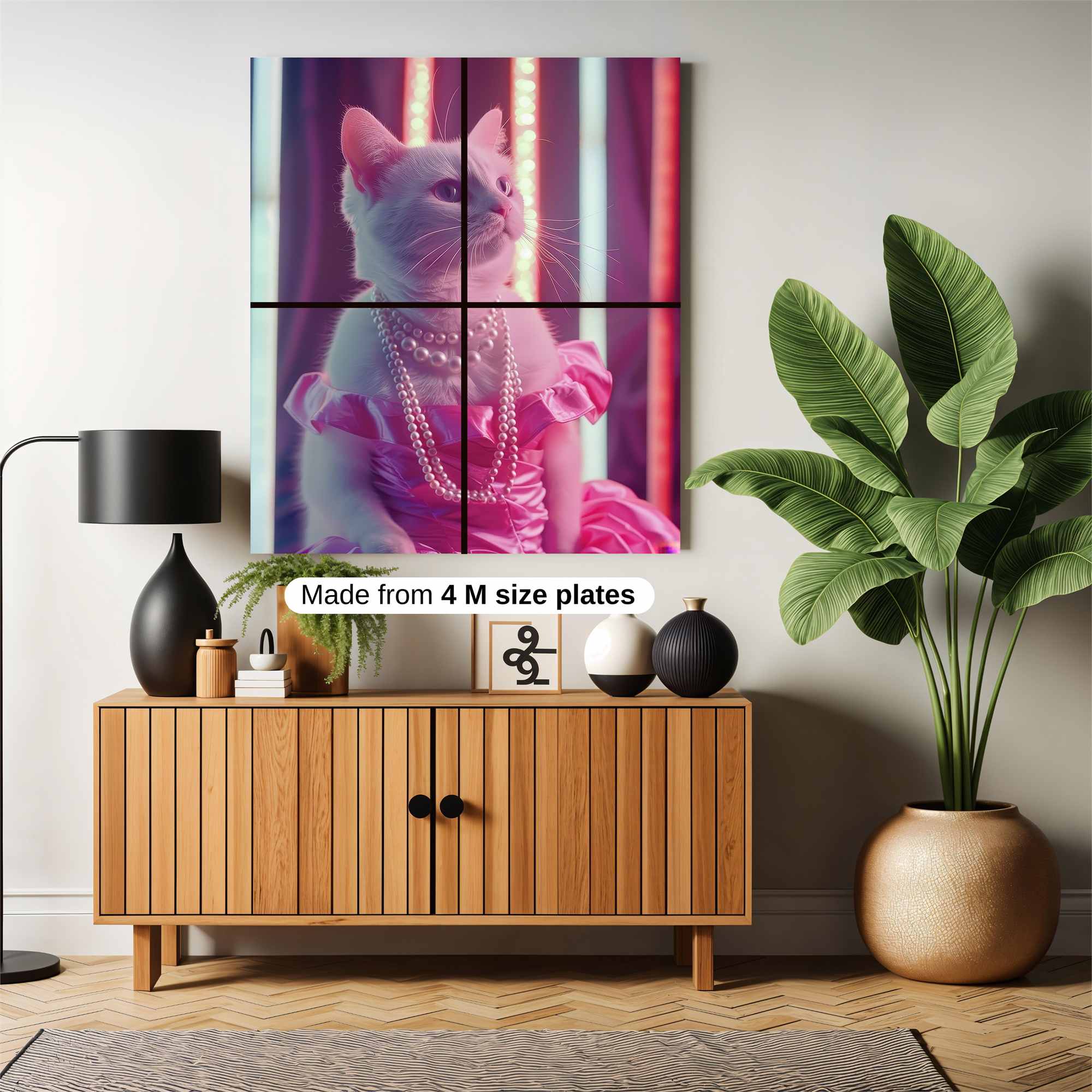 Cat Glamour Safe Wall Magnetic / M