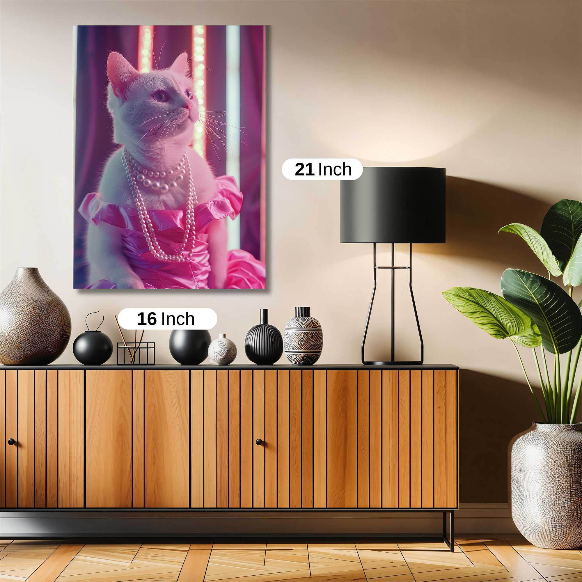 Cat Glamour Safe Wall Magnetic / M