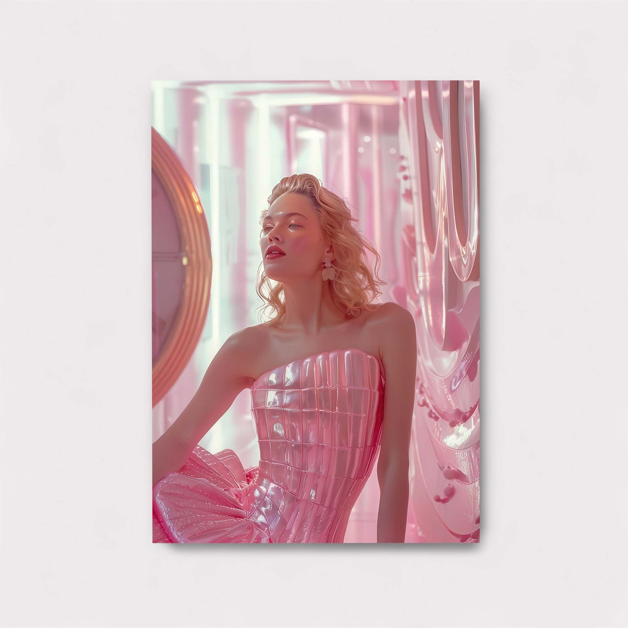 Pink Dreamscape Safe Wall Magnetic / M