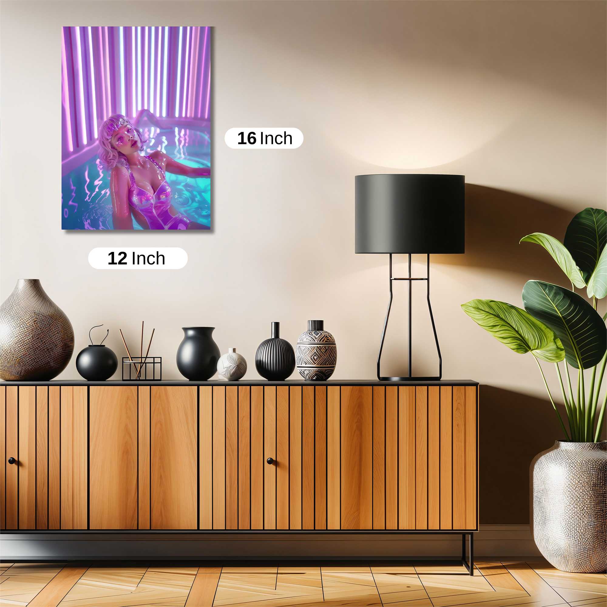 Neon Bliss Safe Wall Magnetic / M